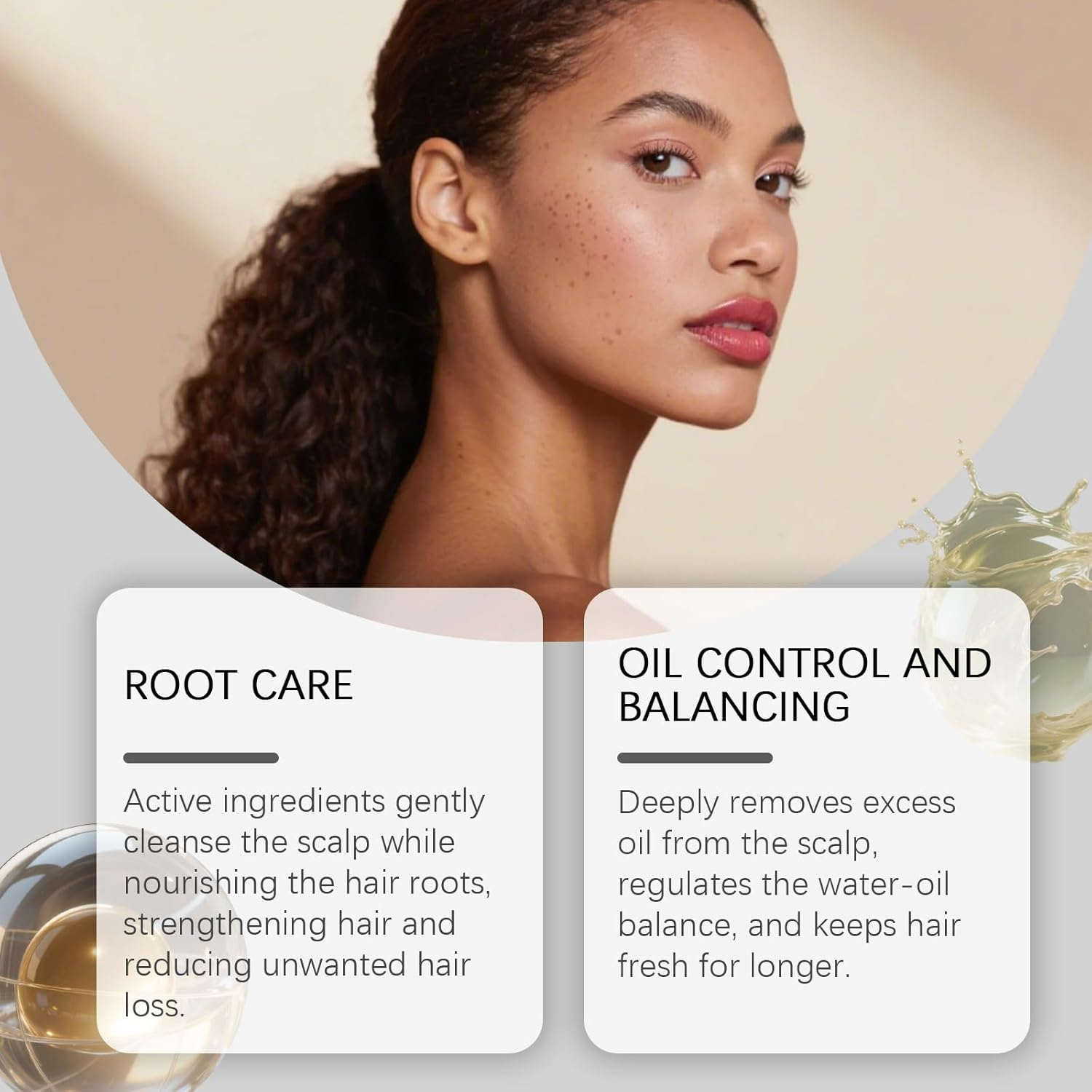 Polygonum Multiflorum Shampoo Bar, Black & Thick Hair Fallopia Multiflora Shampoo Bar, Triangle Solid Shampoos, Deeply Cleanses the Hair and Scalp Soap, Conditioner Repair Black Hairs Soap (2PCS) - 2Pcs image number 2