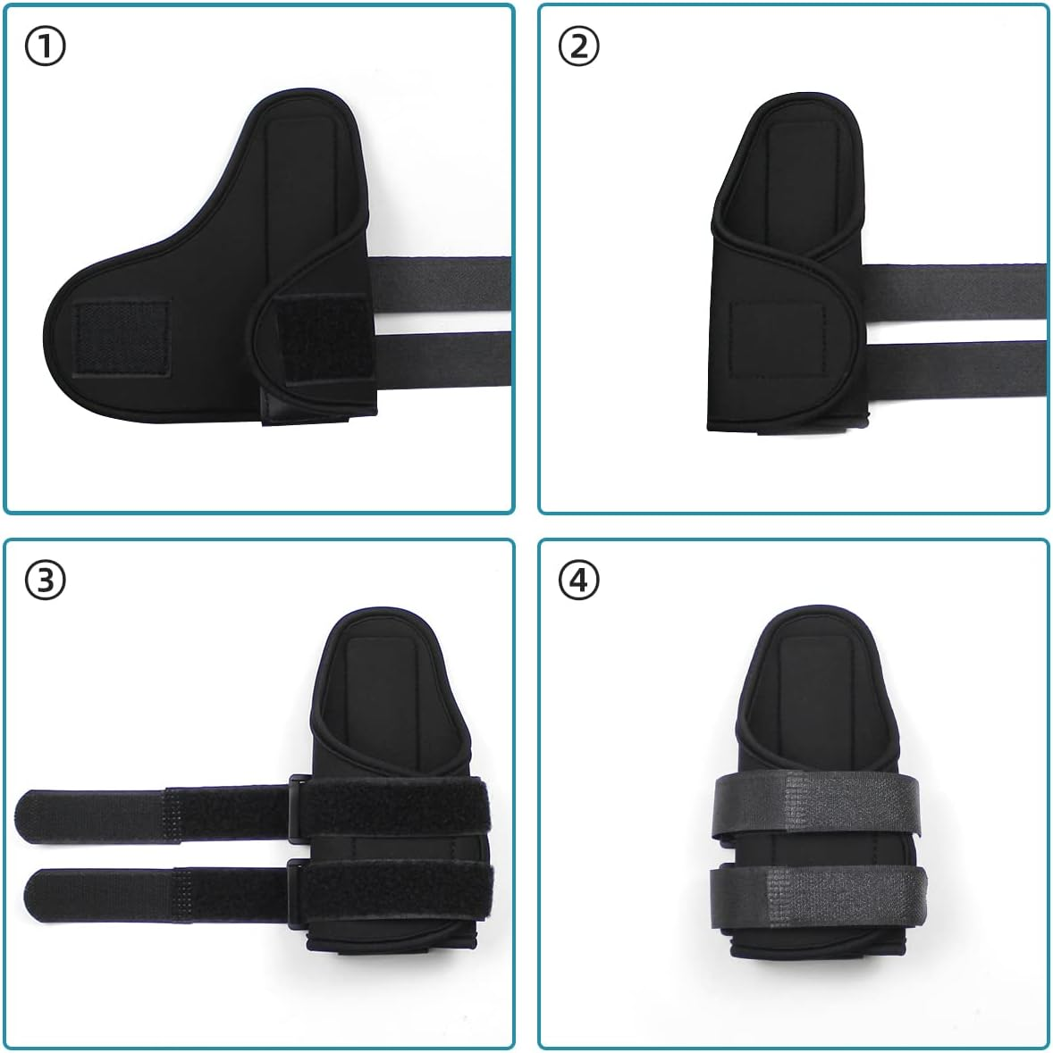 Scott Edward Golf Swing Aids Pro Power Band Wrist Brace Smooth and Connect-Easy Correct Training Swing Gesture Alignment Practice Tool for Golf Beginners image number 4