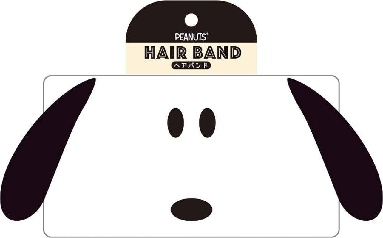 Tees Factory SN-5537539SN Snoopy Hair Band, Thick, White