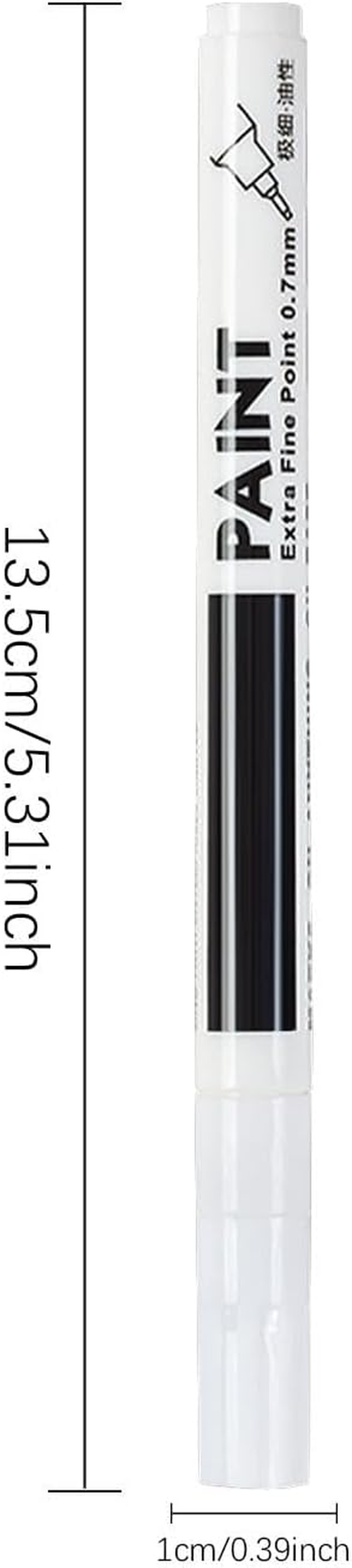 Paint - Rim Paint, Slim Auto Paint Pen | 3-Piece Professional Wheel Scratch Repair Kit, Car Scratch Eraser for Curb Rash, Scuff and Scratch Wheel Repair Paint for Easy Fixes image number 2