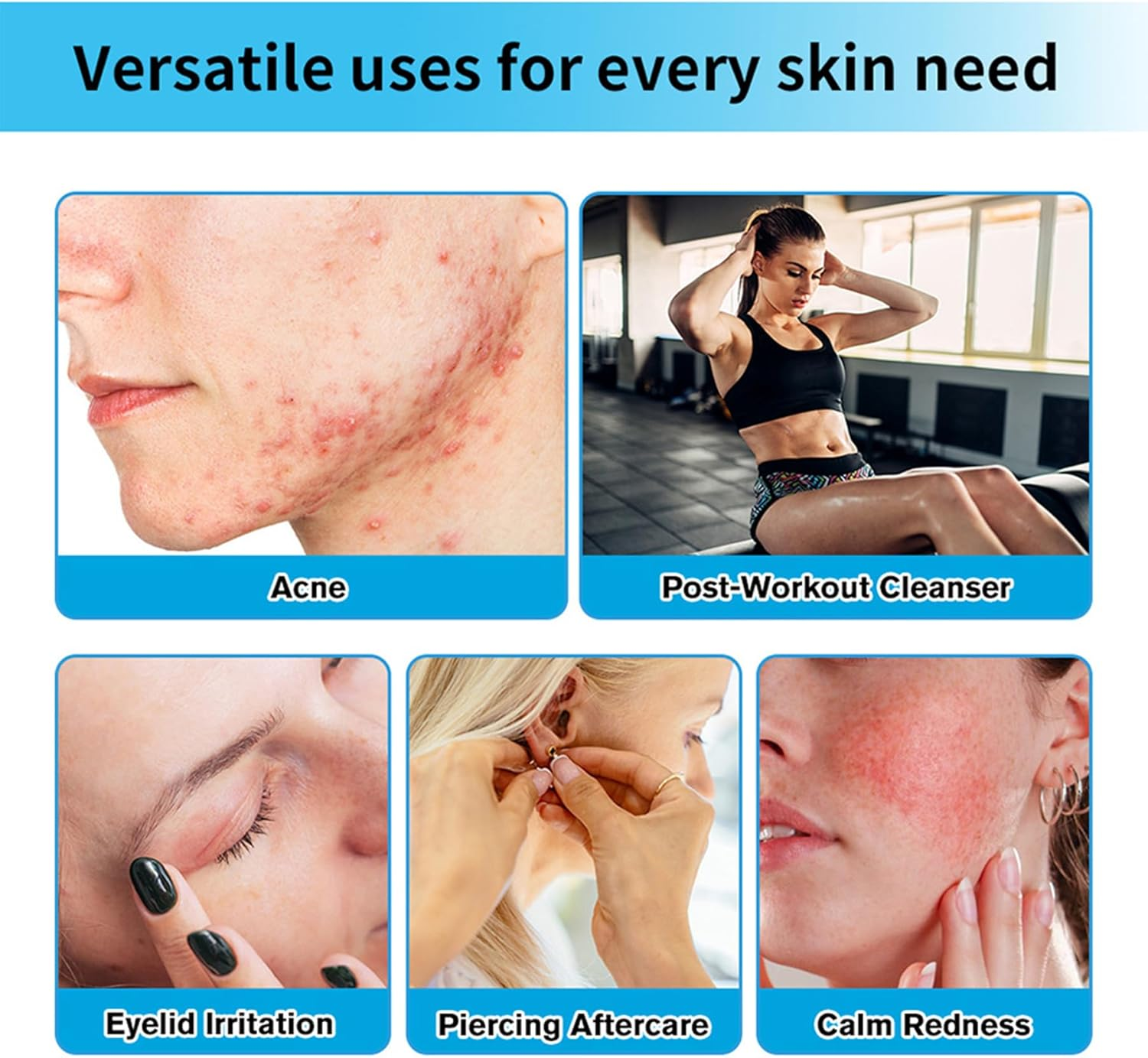 Hypochlorous Acid Spray Facial Toner, 65Ml Skin Renew Toner and Pure Hypochlorous Acid Spray Face, Moisturising for Sensitive Skin image number 5