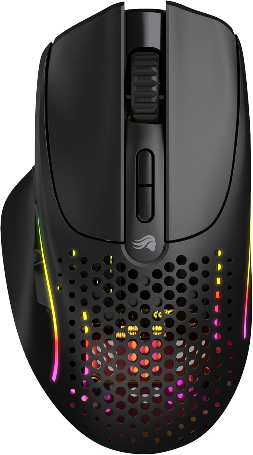Glorious Model I 2 Wireless - MMO Mouse (Black) with 9 Programmable Side Buttons, 16 Configurations with Layer Shift, 2 Swappable Magnetic Buttons, Superlight 75G, Perfect for FPS, MOBA, and MMO image number 6