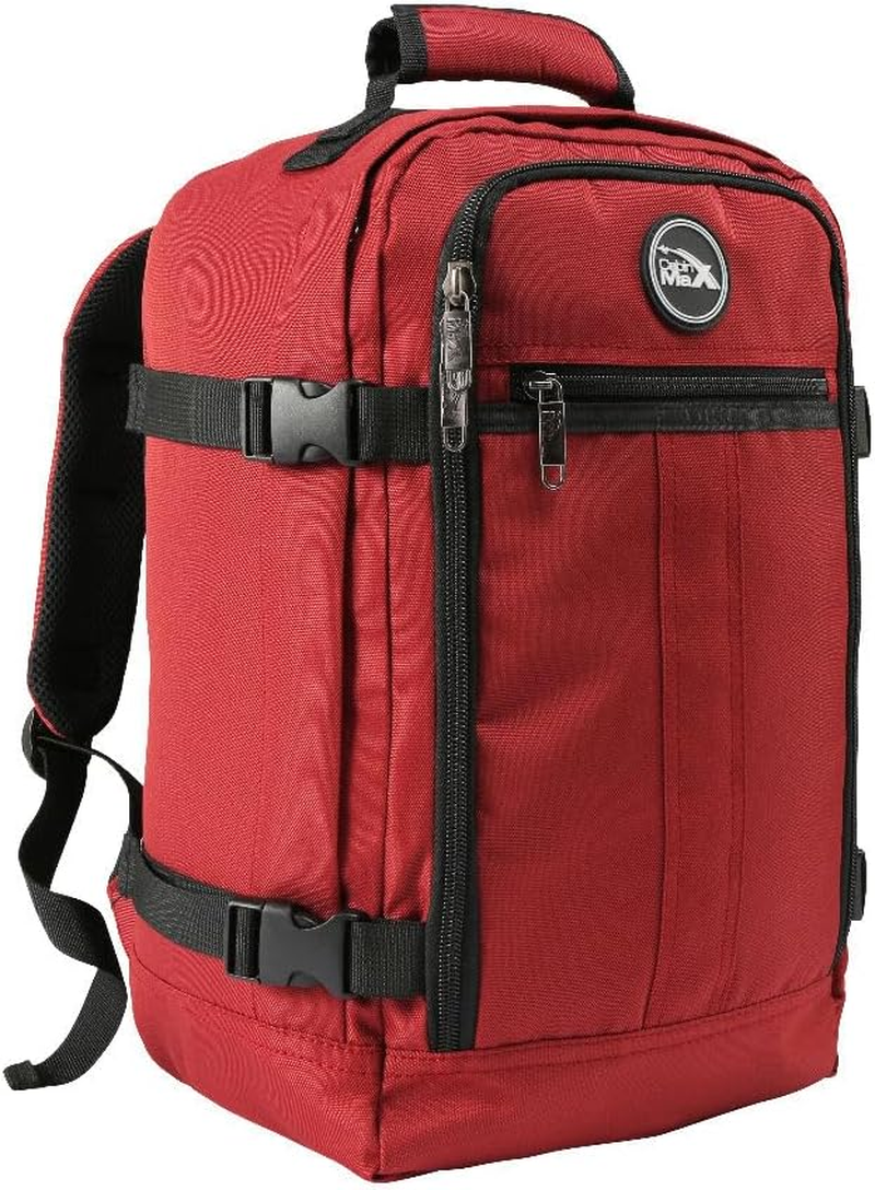 Cabin Max Metz Ryanair Hand Luggage, 40 X 20 X 25 Cm, Perfect Travel Backpack for Airplane, Backpack & Bag (RPET Recycled Fabric, 40 X 20 X 25 Cm)