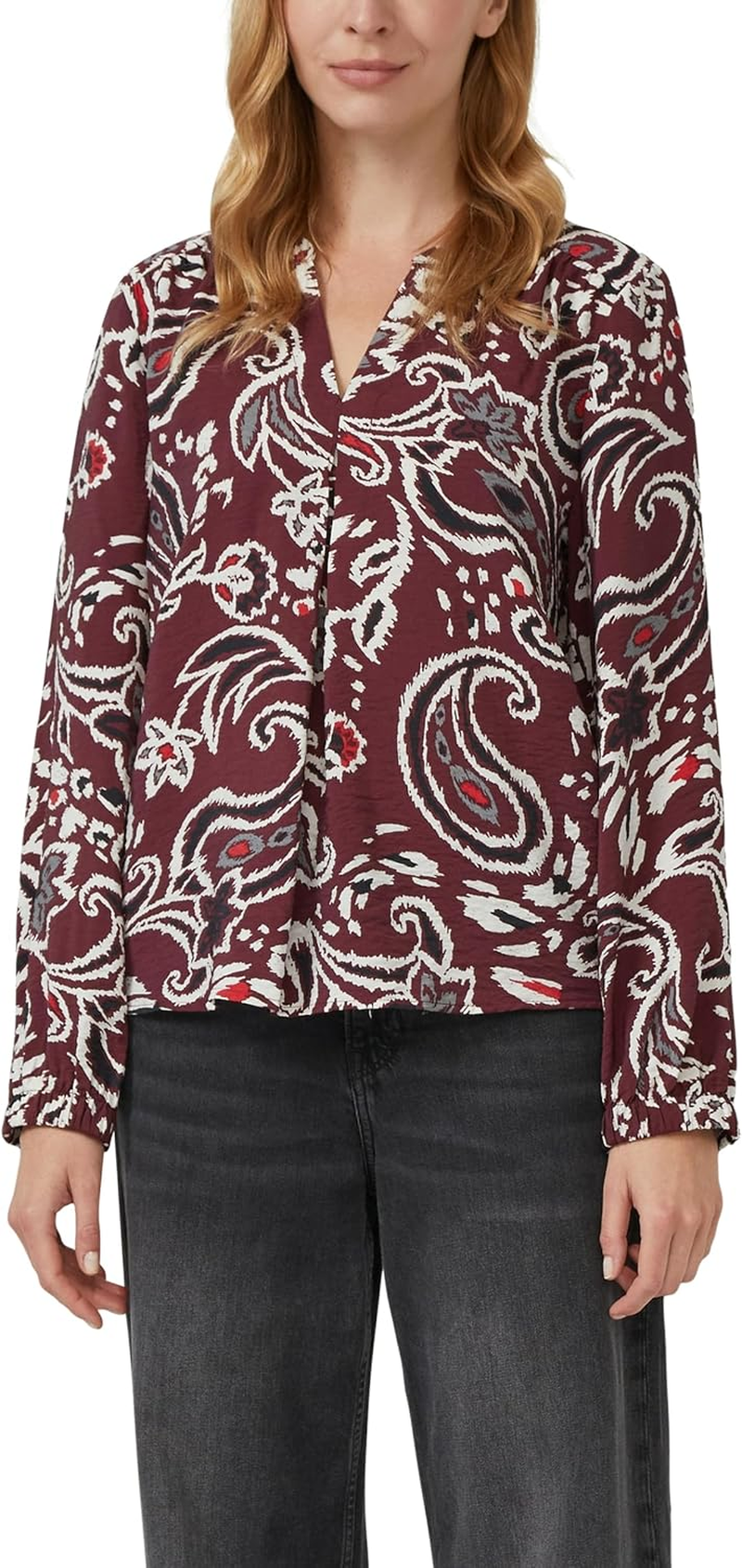 S.Oliver Women'S Long Sleeve Blouse image number 4