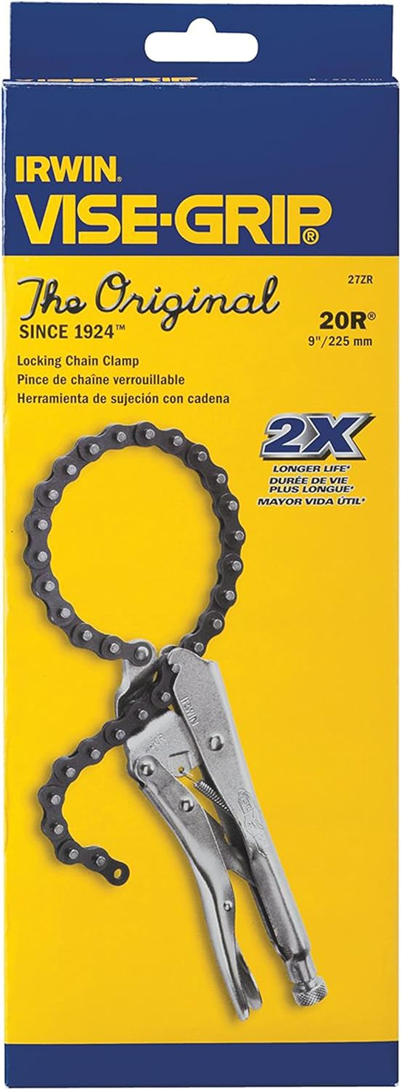 IRWIN VISE-GRIP Original Locking Chain Clamp, 9", 27ZR image number 4