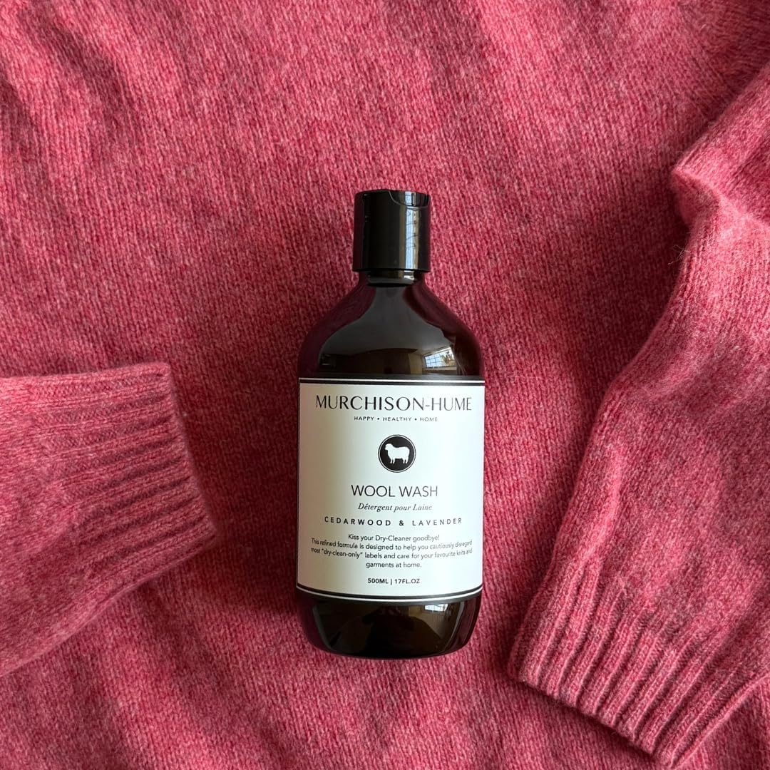 Murchison-Hume Wool Wash, Concentrated, Cedarwood & Lavender Scent, Wool Detergent, Wool Wash, Cashmere Shampoo, 500Ml image number 4
