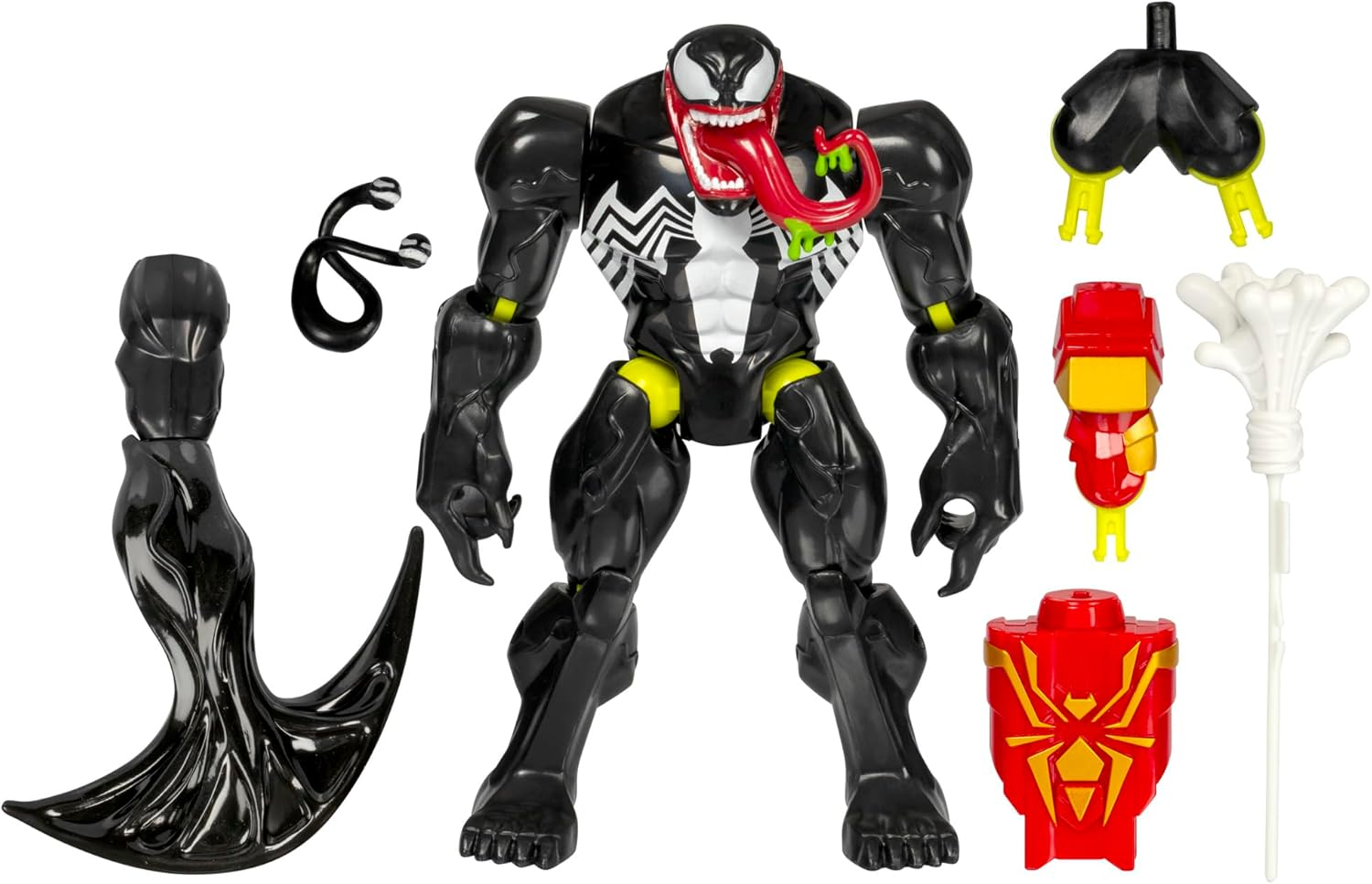 SPIDER-MAN Mixmashers Marvel Venom Customisable Mix and Match Deluxe Action Figure & Accessories image number 2