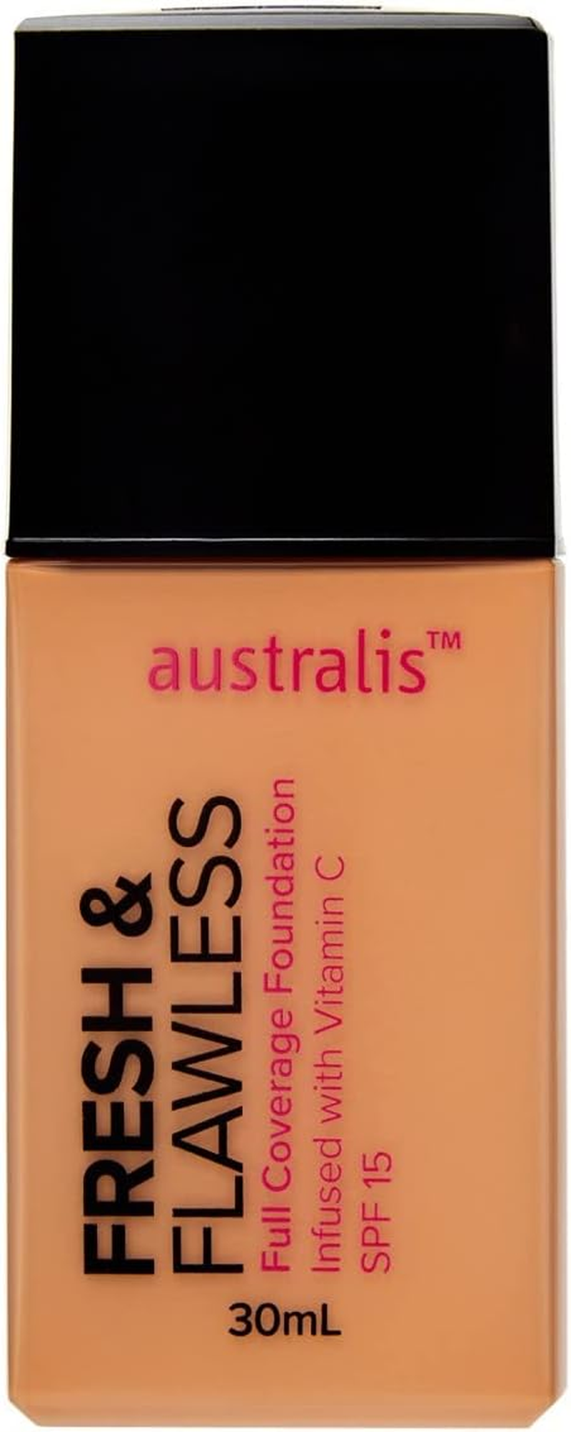 Australis Fresh & Flawless Full Coverage Foundation - Golden Beige image number 5