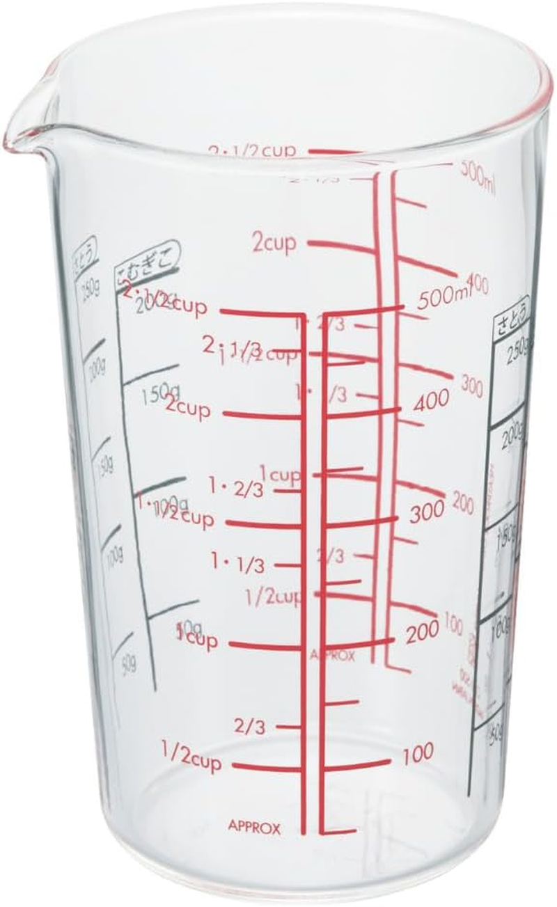 Hario Heatproof Glass Measuring Cup, 500Ml image number 5