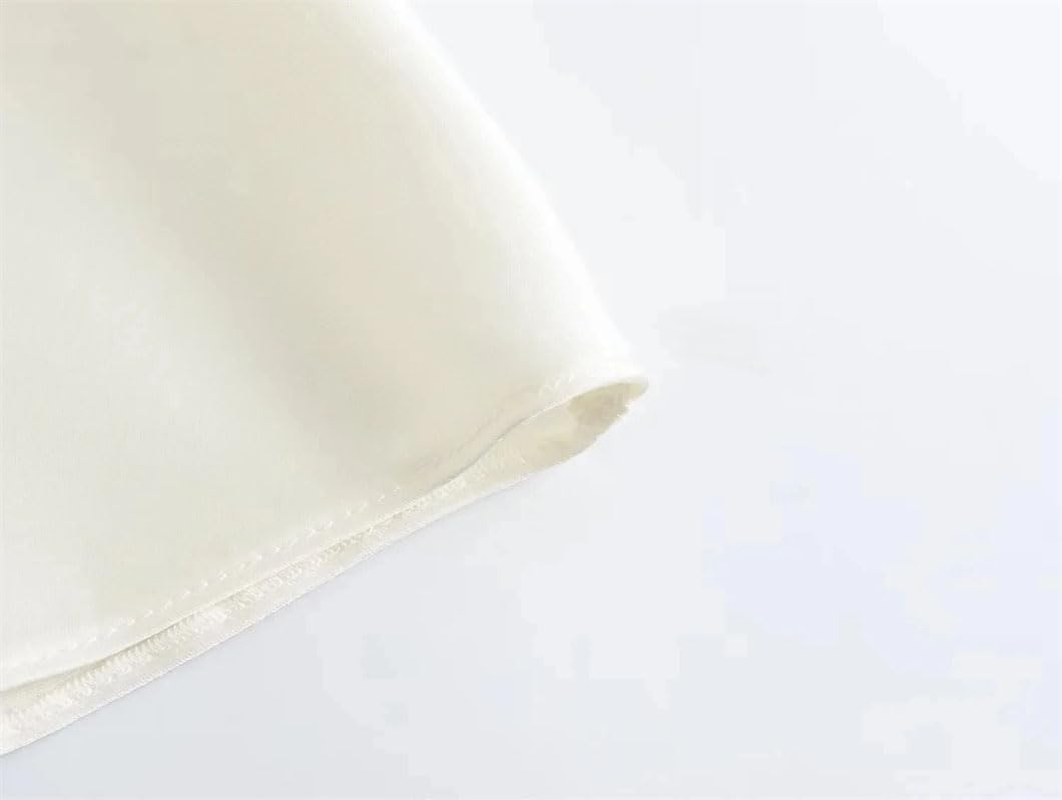 Women'S Satin Lapel Blouses Long Sleeve Bow Lace-Up Shirt Casual Slim V-Neck Tops Streetwear image number 2