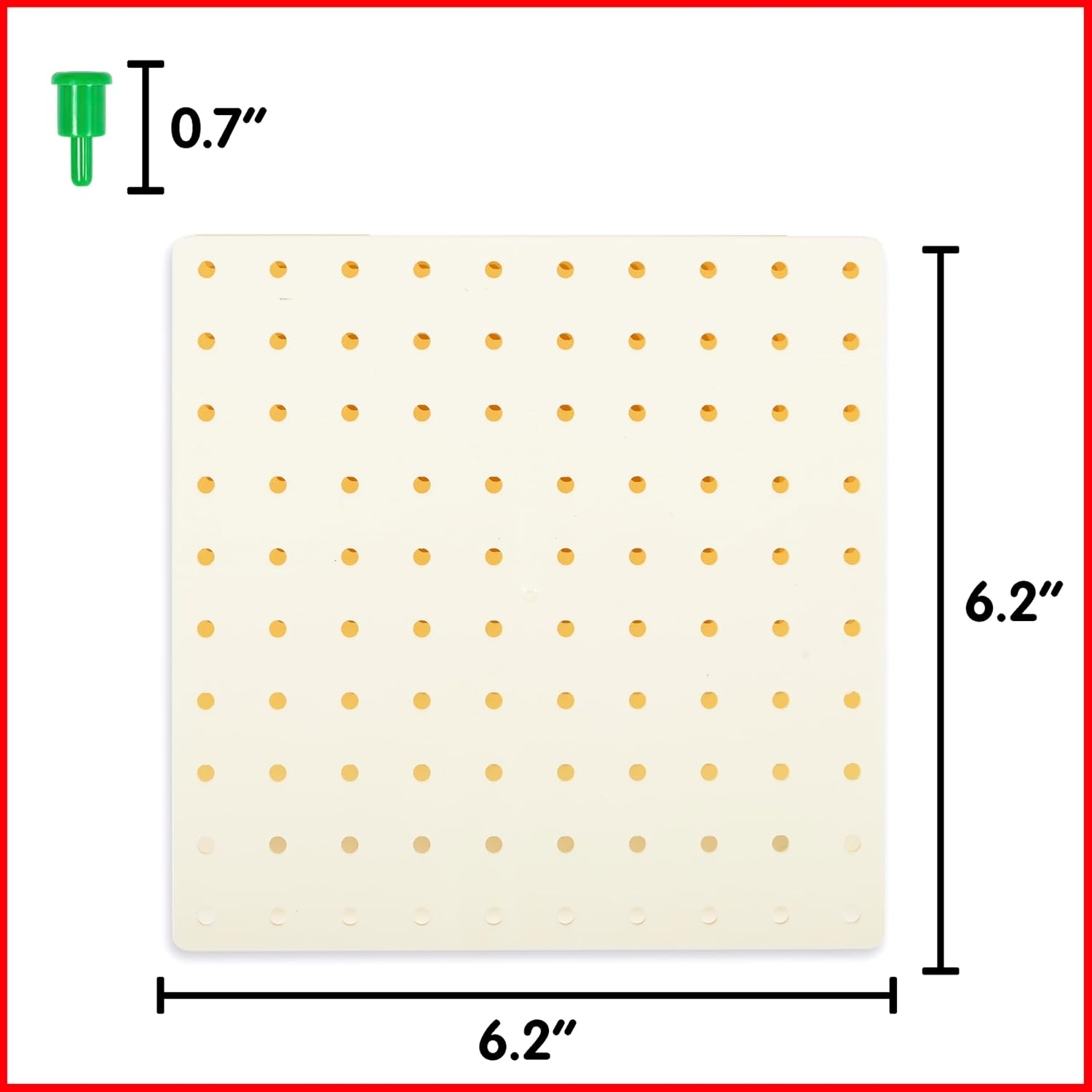 Edx Education Pegs and Peg Board Set image number 5