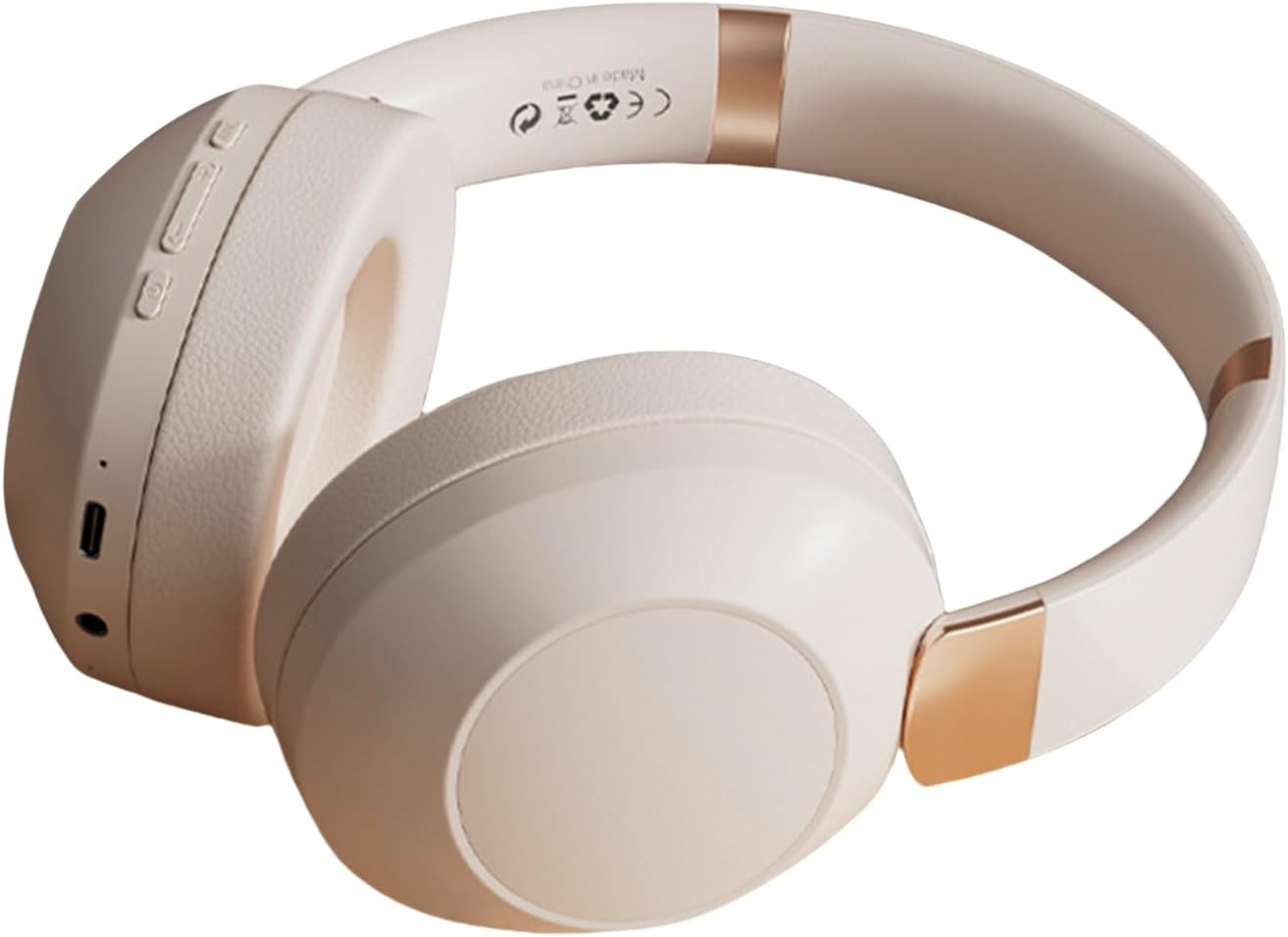 Gupcaqosjw over Ear Headphones,High-Fidelity Headset - Wireless Over-Ear Headphones Foldable Lightweight Comfortable Stereo Sound for Men