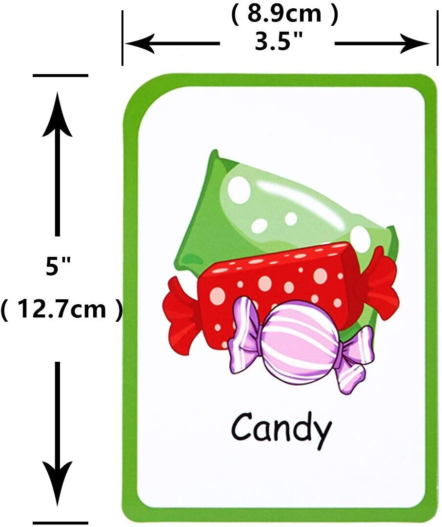 Zazzykid Alphabet Flash Cards for Kids: Teach Toddler ABC Letters & Words, 52 Double-Sided Cards - Preschool Learning image number 2