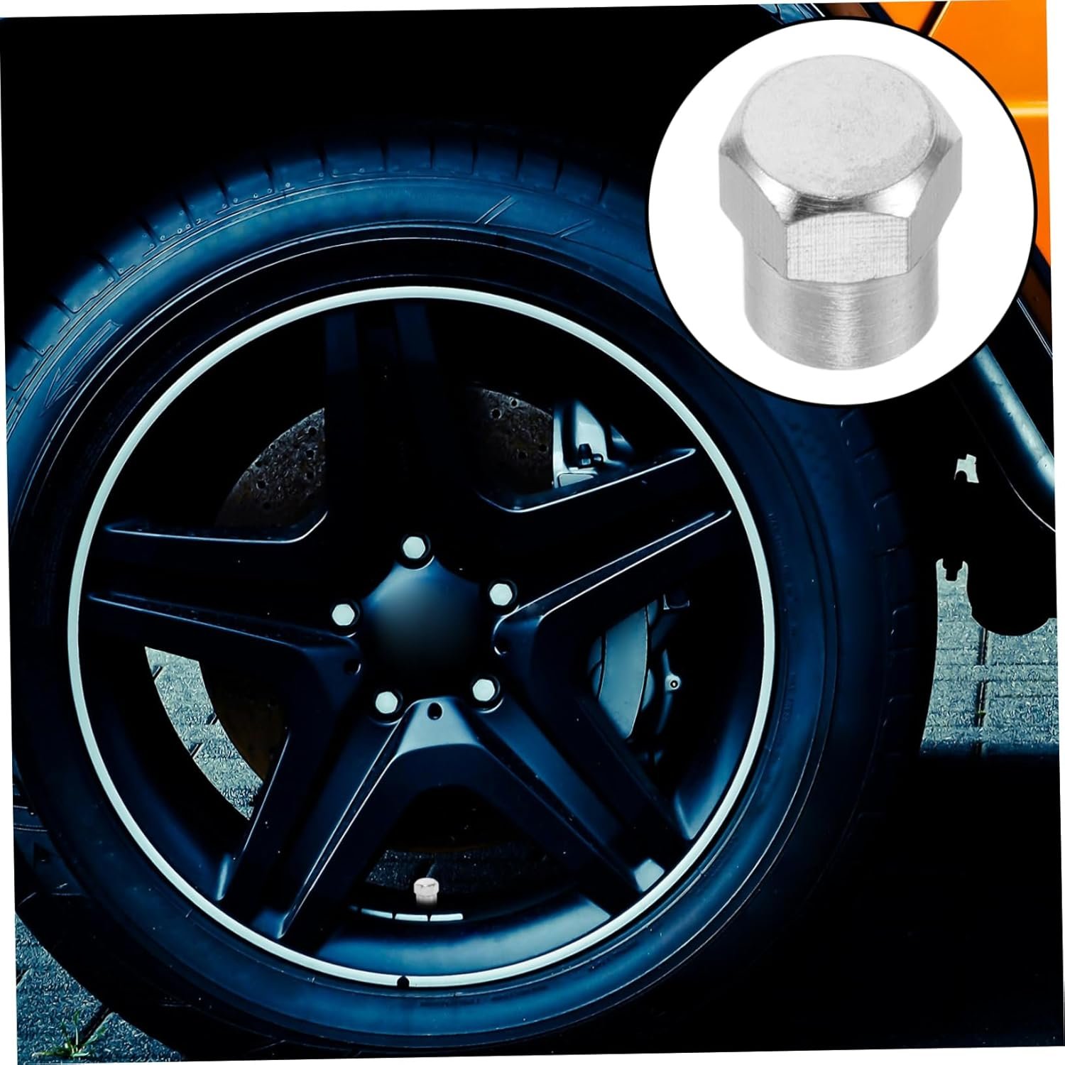 VINTORKY 20Pcs Car Tire Valve Caps Set Automotive Valve Stem Covers for Trucks Suvs Bicycles Exterior Wheel Accessories image number 5