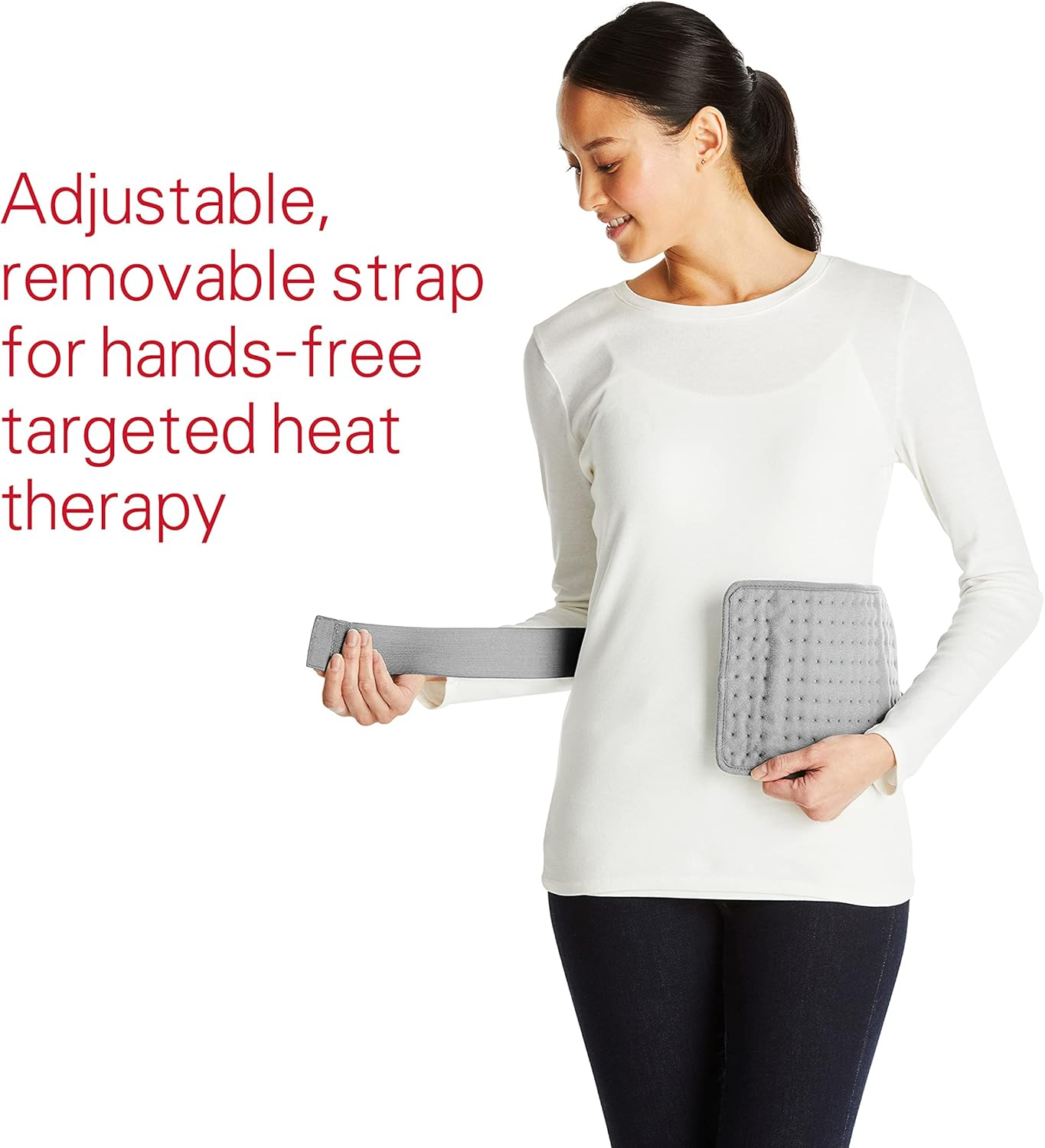 Sunbeam Goheat USB Powered Heating Pad, Gray image number 4