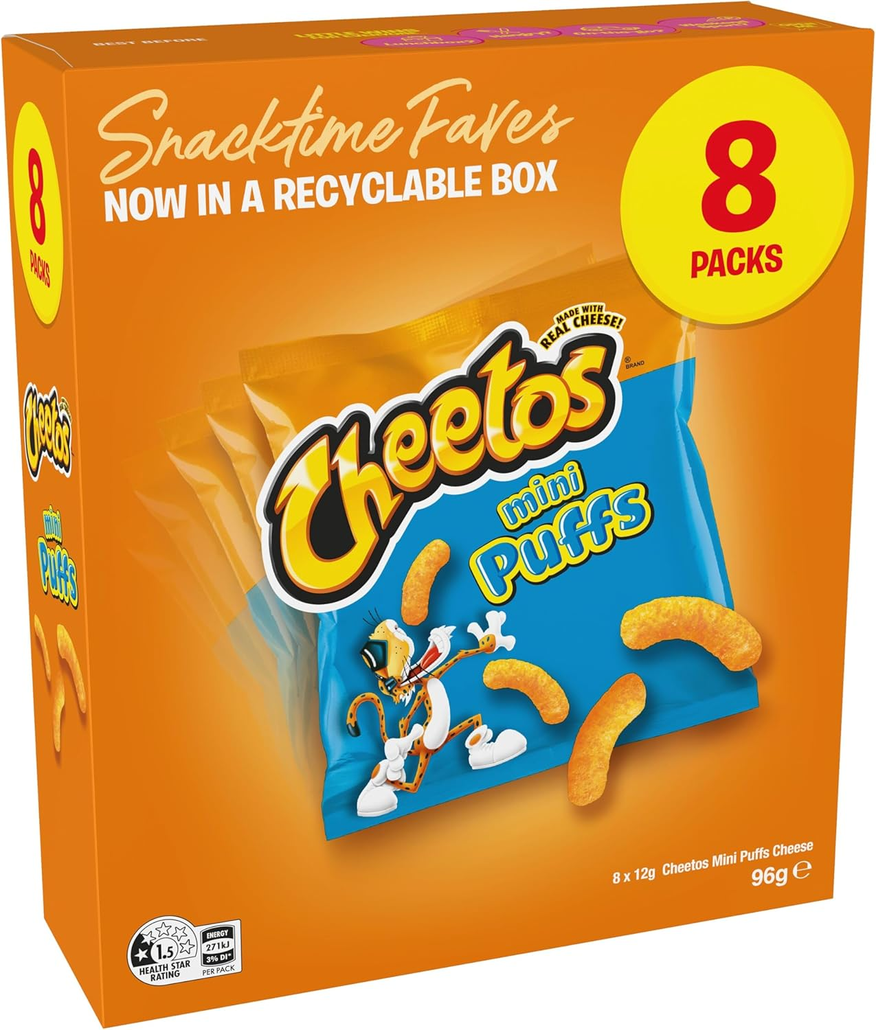 Cheetos Puffs 8PK 96G