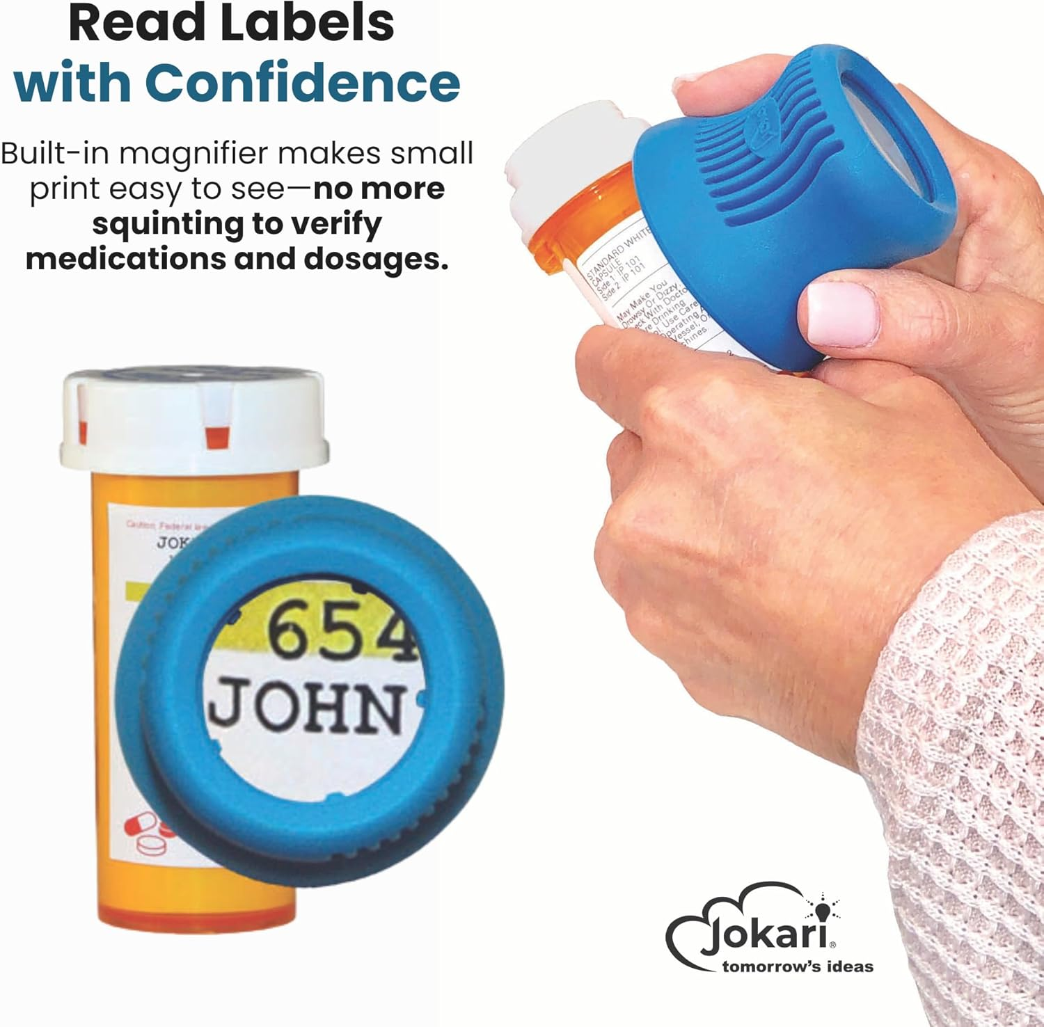 Medicine Bottle Opener Opens Bottles for Fast Access to Tablets, Capsules, Pill Bottle Opener - Aids Elderly, Seniors or Anyone Who Suffers from Arthritis or Arthritic Hands. image number 5