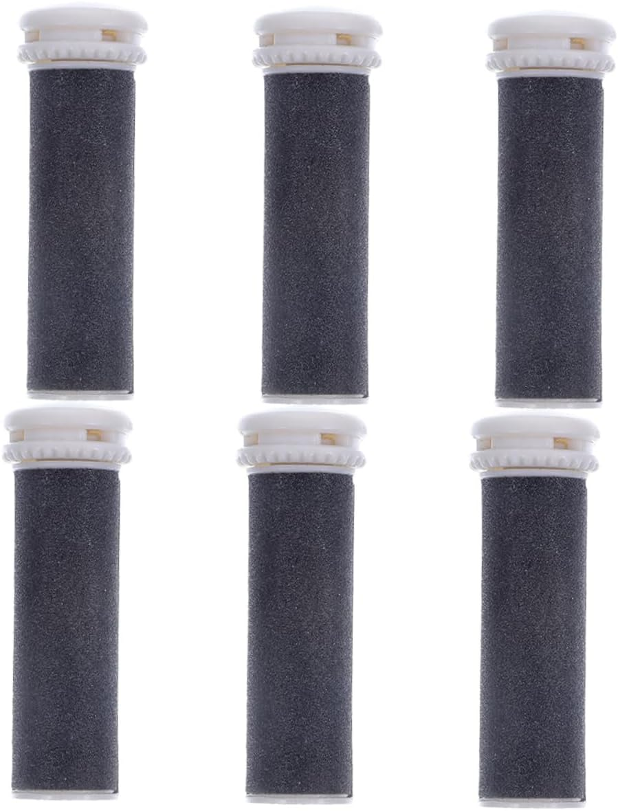 CANIGHT 6Pcs Replacement Roller Refill Electric Foot File Roller Foot File Replacement Heads Pedicure Replacement Rollers Dead Callus Removing Tools Pedicure Accessories Pedicure Tools image number 3