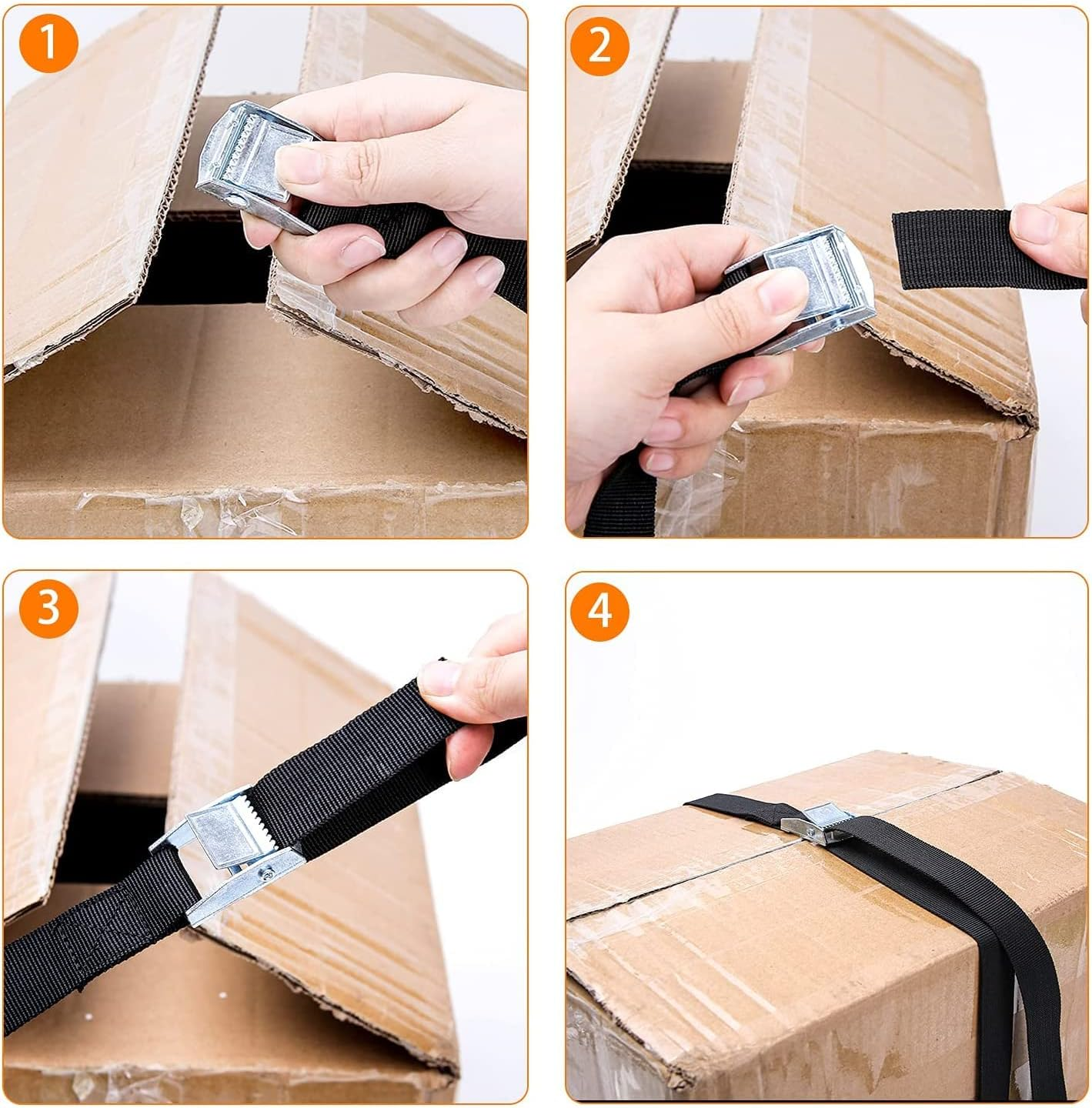 78'' Battery Tie down Strap for Boats,Battery Box Hold down Straps Kit with Stainless Steel Cam Buckle,Stainless Steel Deck Loop Mounts and SS Screws,Used for Cooler,Fuel Tank,Yeti,Rtic,Rv and More image number 1