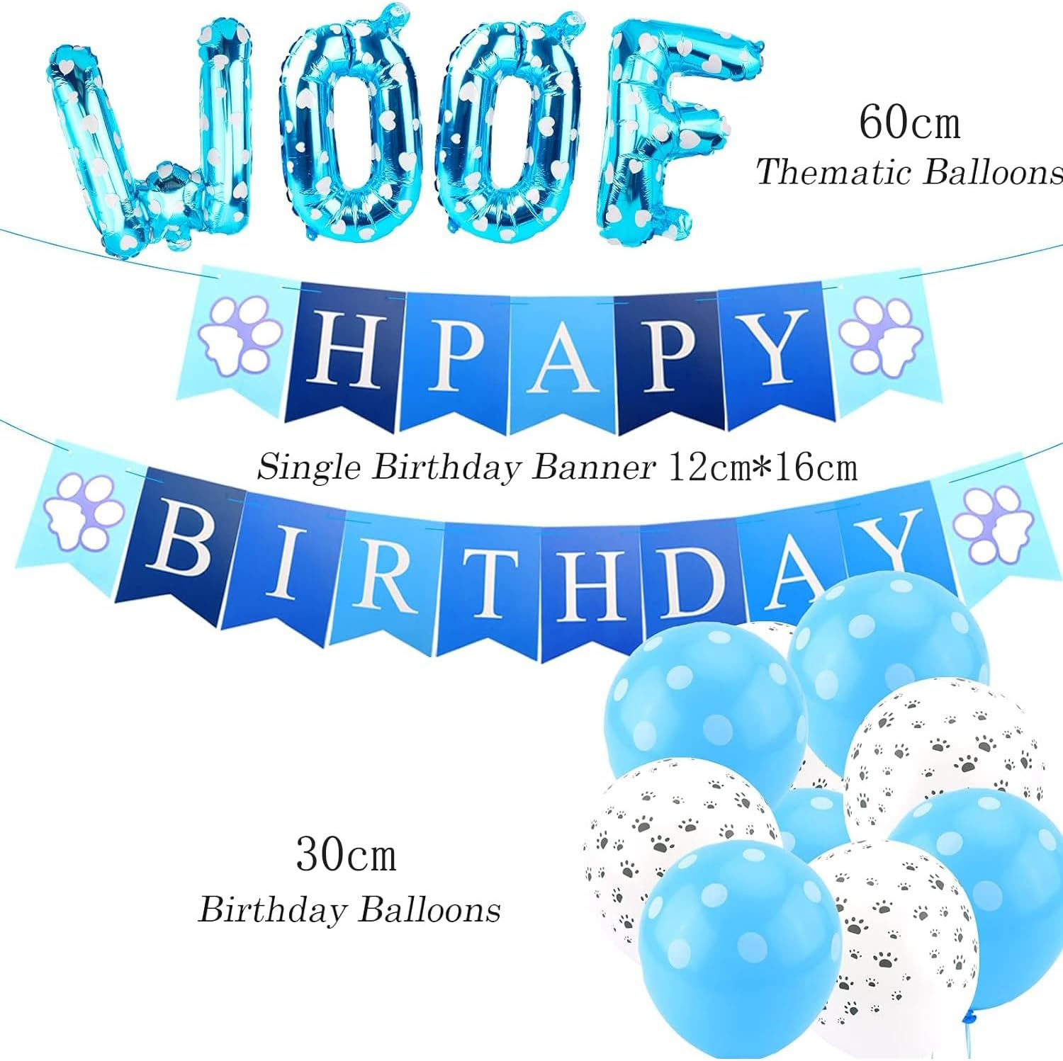 Dog Party Supplies - Bandanas, Hat, Scarf, Banner, Balloons, and Bowtie for Boy'S Birthday Bash. Ideal Puppy Pals Party Decorations - Pink image number 3