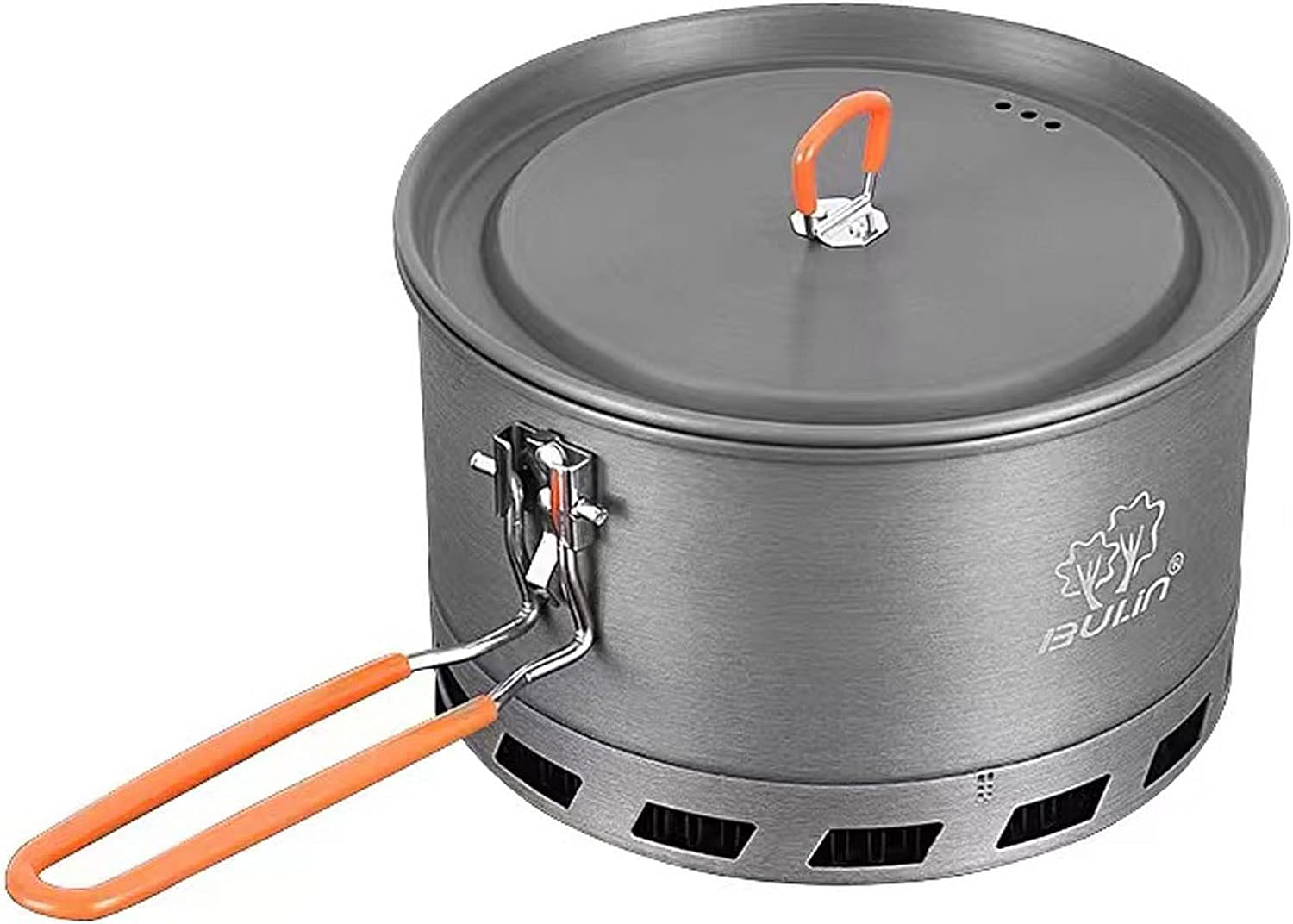 2.2L Camping Kettle Camp Tea Coffee Pot Large Outdoor Hiking Pot Portable Teapot