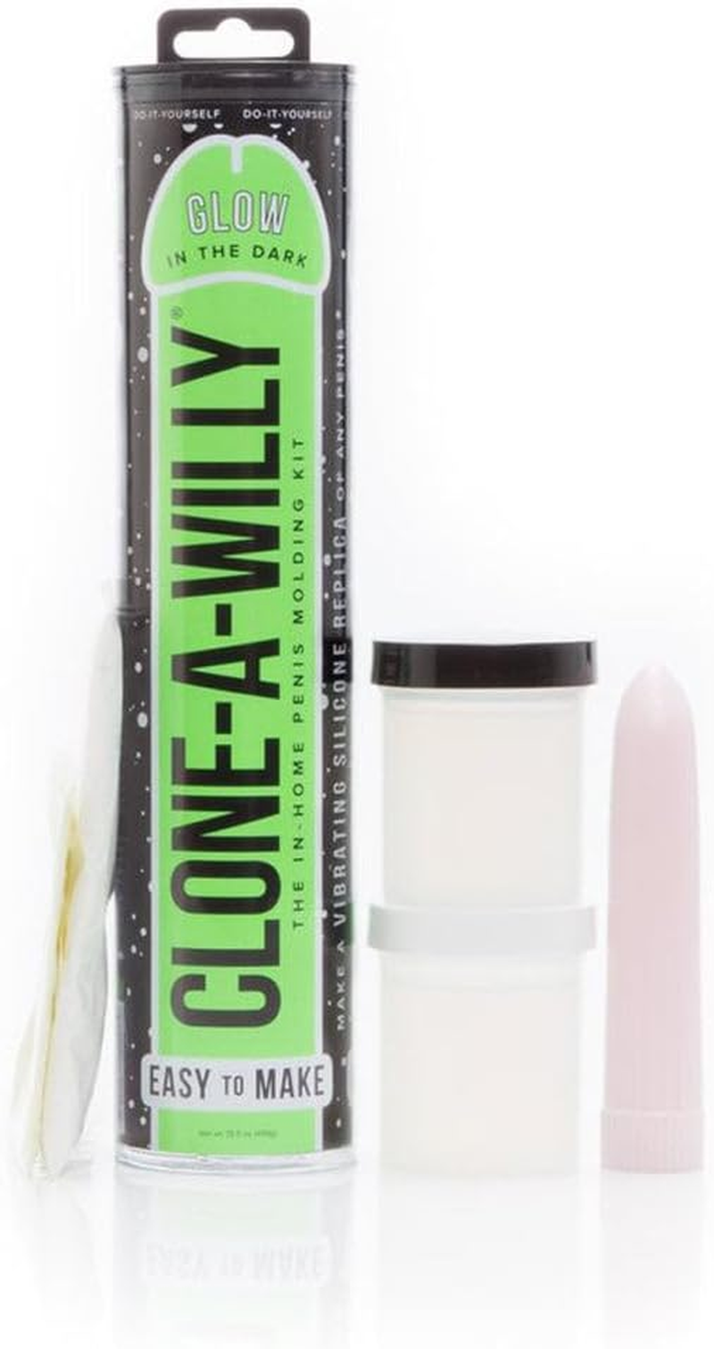 Clone a Willy Glow in the Dark, Blue - Black image number 4