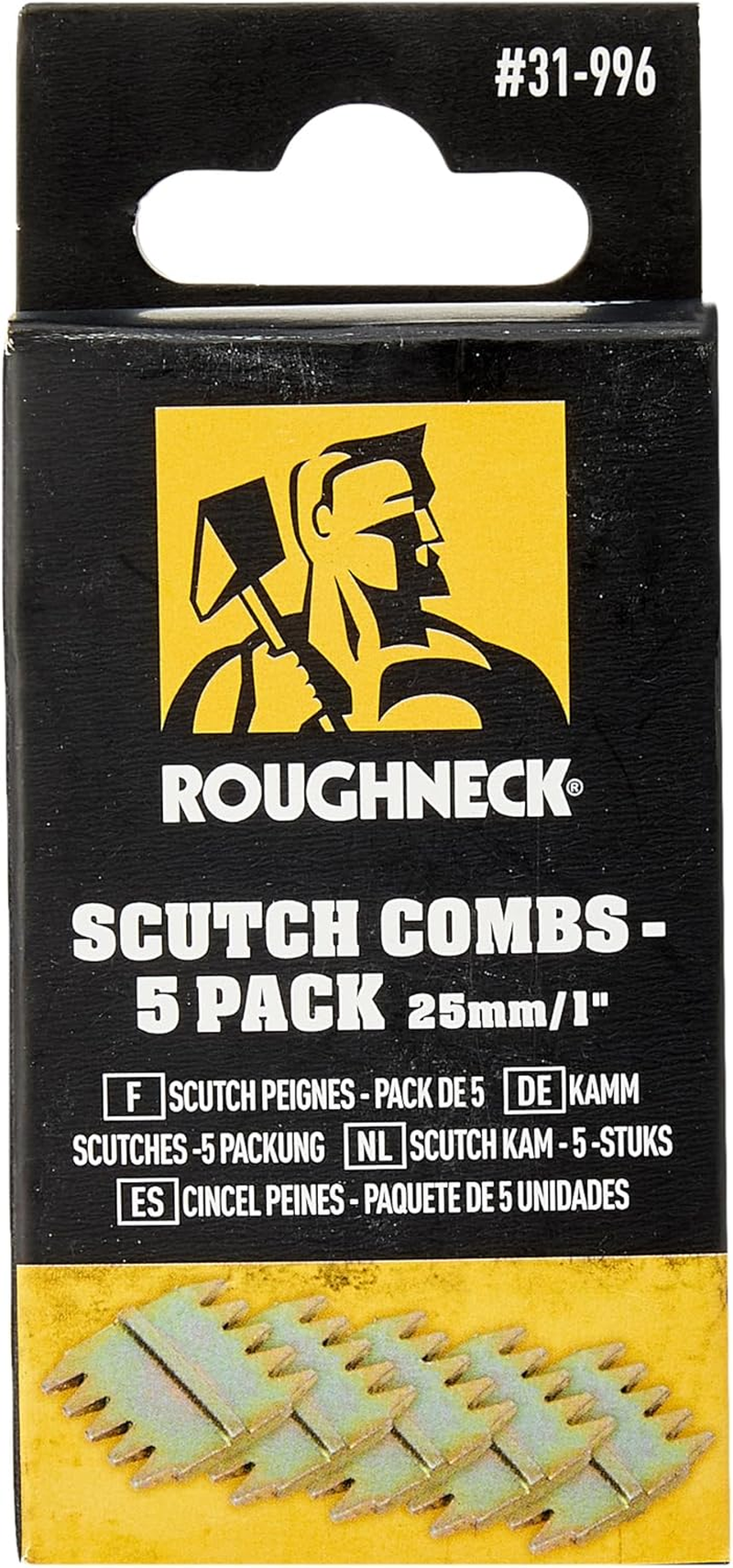 Roughneck ROU31996 25Mm Scutch Combs (Pack of 5) image number 2
