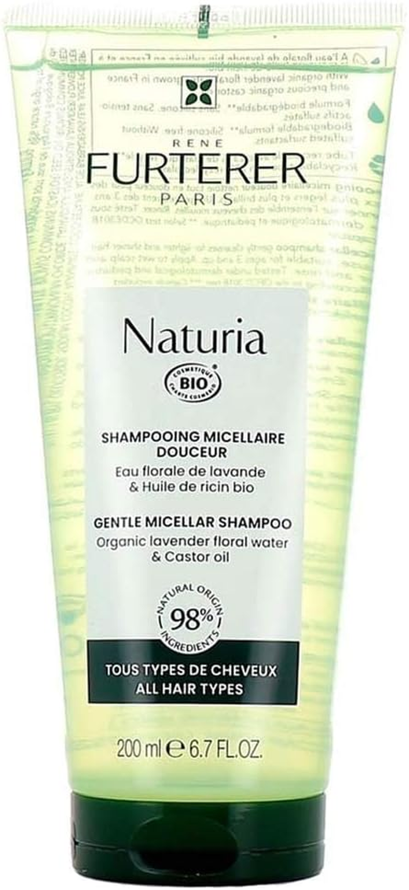 Rene Furterer Naturia Gentle Balancing Shampoo by Rene Furterer for Unisex - 6.76 Oz Shampoo, 202.79999999999998 Milliliters
