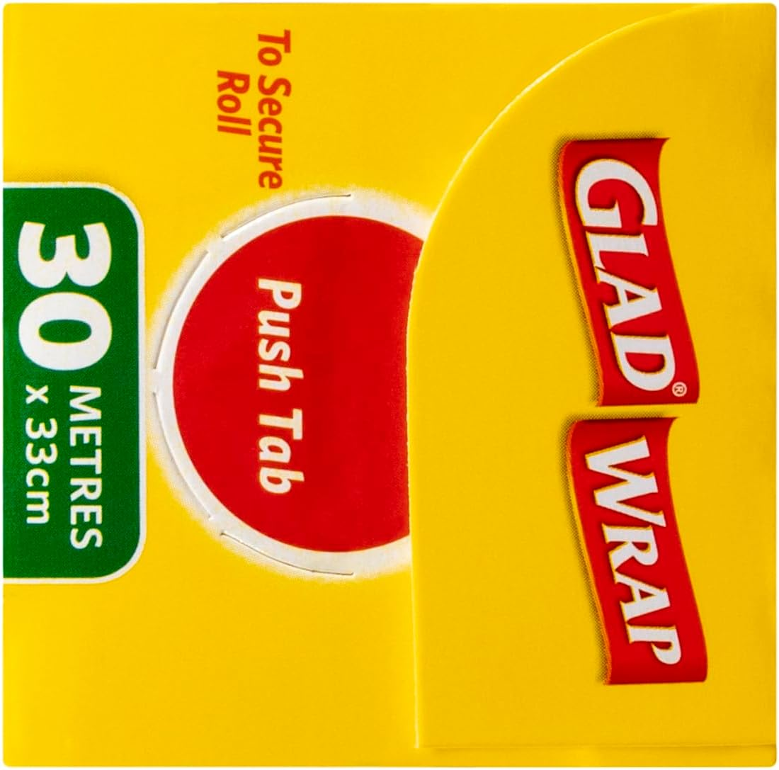 Glad Wrap, 30 Metre Clear Cling Wrap, Bpa-Free, Microwave Ready, 30M X 33Cm, 1 Count image number 3