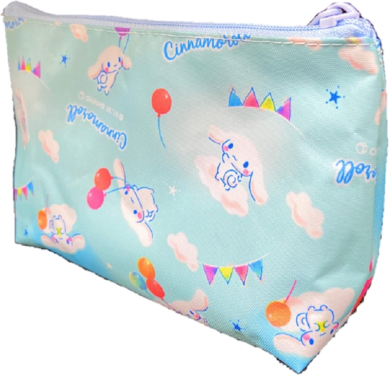 Sanrio Cinnamoroll Boat Type Cosmetics Pouch Bag (Sky), Sky Blue image number 4