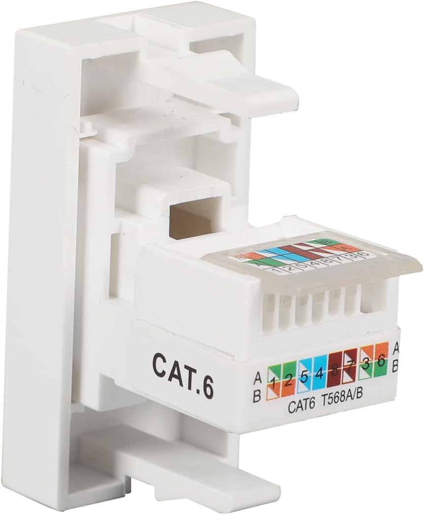 CAT6 Socket Module 45 X 22.5 Mm Pack of 1 image number 3
