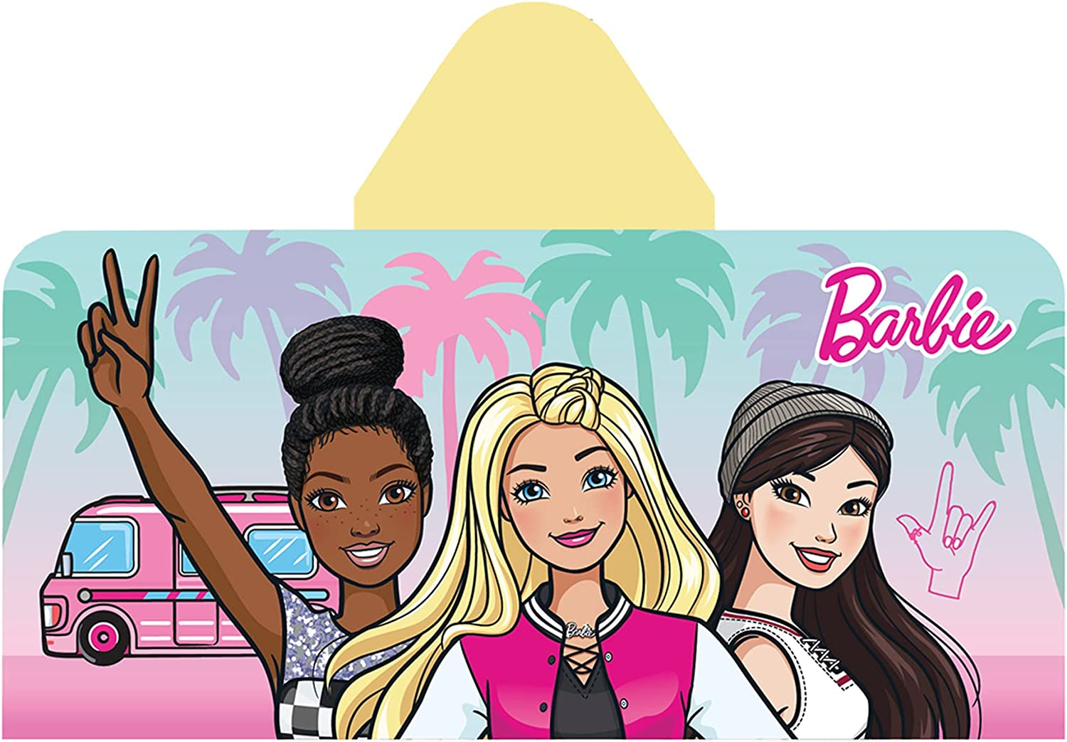 Franco PJ Masks Bath/Pool/Beach Soft Cotton Terry Hooded Towel Wrap, 24" X 50", by Kids