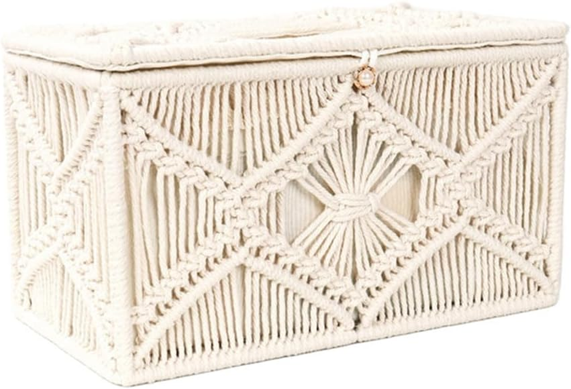 Tissue Box,Paper Tissue Holder,Storage Case,Napkin Organize,Daily Storage Box,For Bathroom Bedroom Dresser Living Room Office,Simple and Beautiful (Rectangle) image number 4