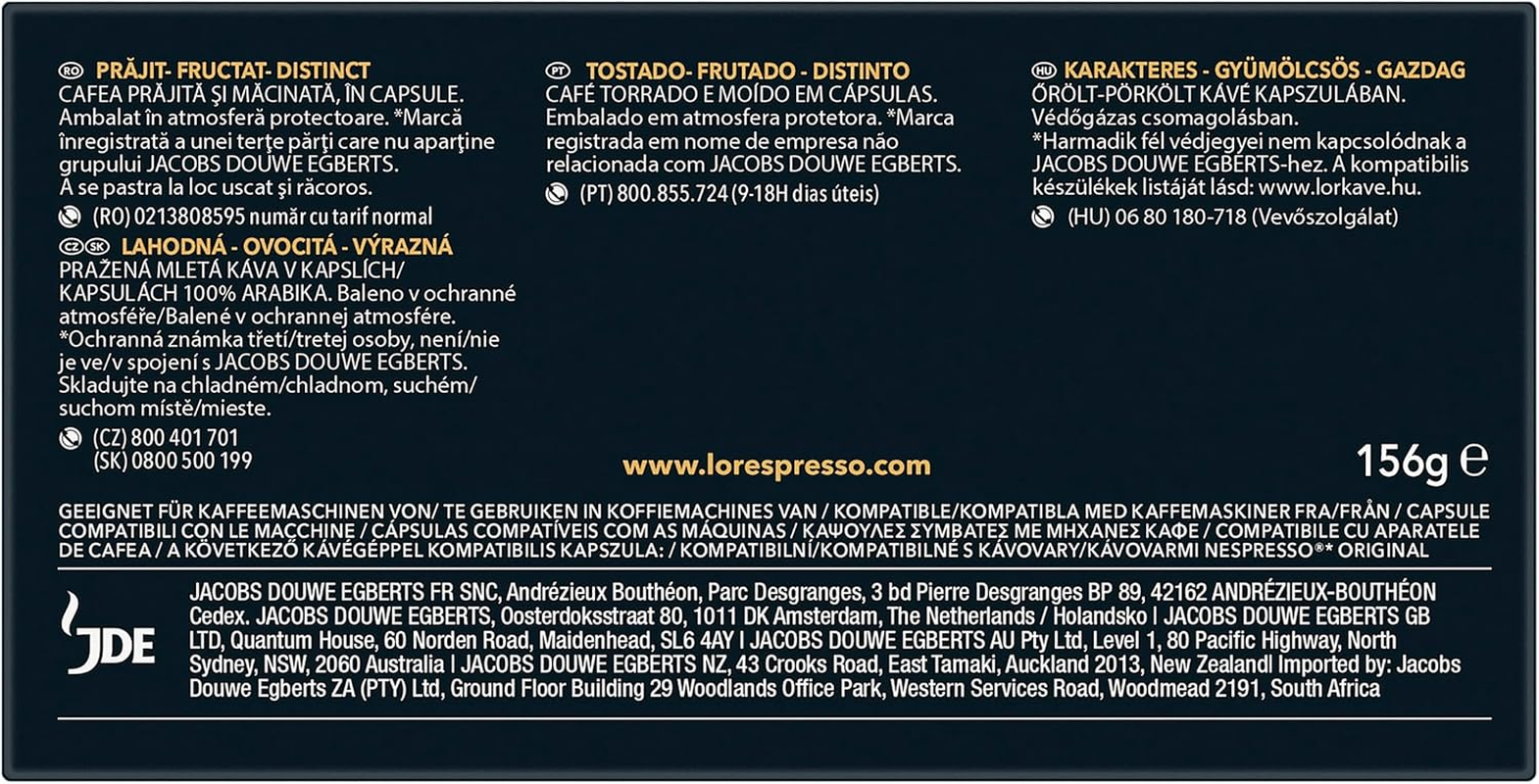 L'OR Espresso Lungo Profoundo 30Pk X5 image number 3