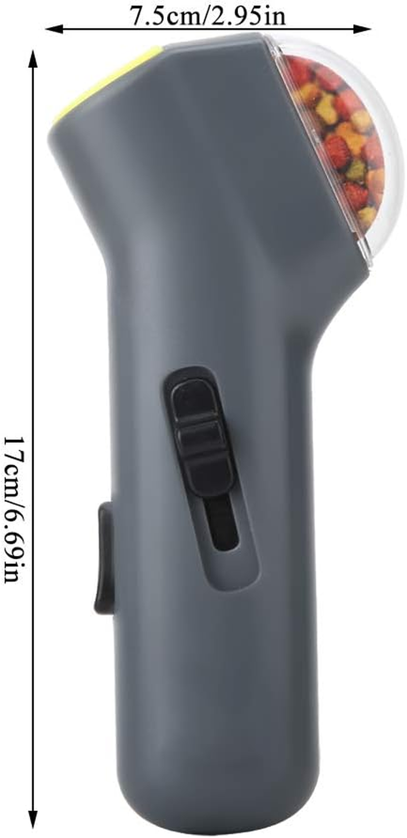 Pet Treat Launcher - 6.69 * 2.95In Pet Dog Food Catapult, Dog Interactive Toys - Pet Training Food Dispenser Toys, Eco Friendly, Non Toxic and Healthy for Dog Home Training image number 5