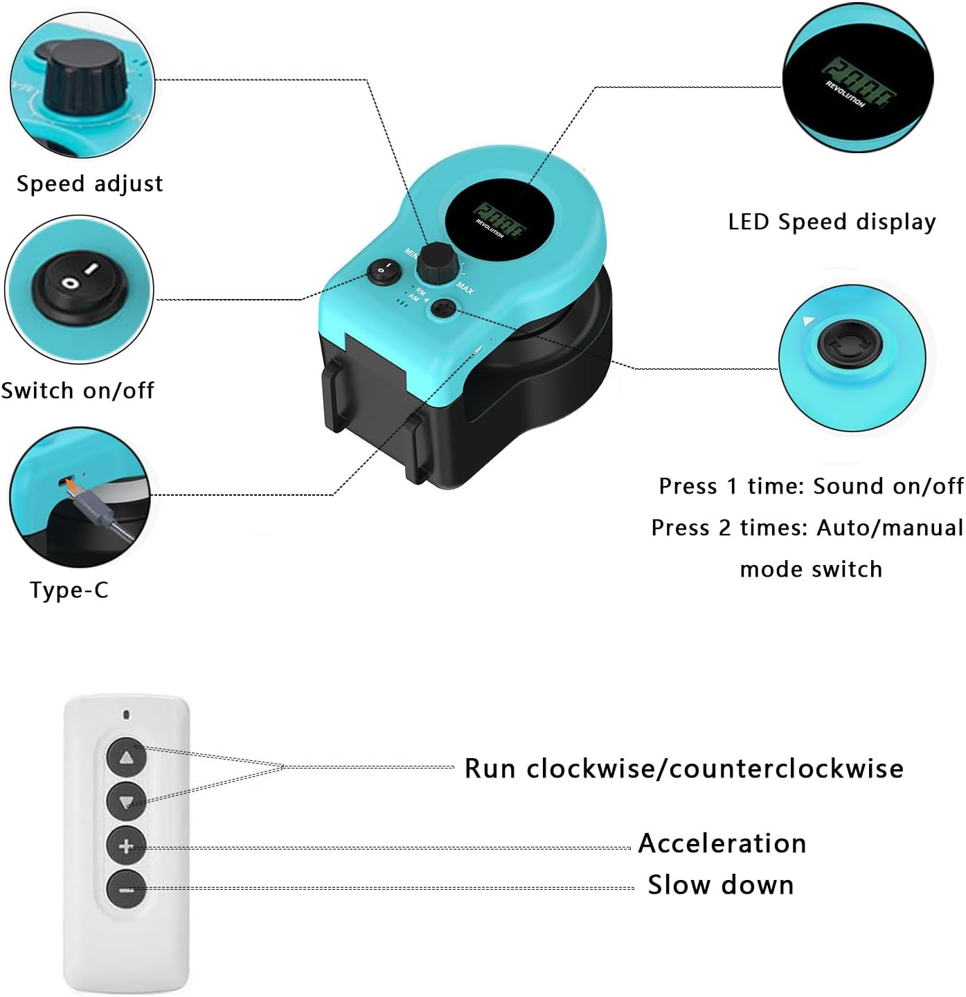 Interactive Cat Running Toys for Indoor Cats, Auto/Remote Control DIY Cat Treadmill Chase Toy, Mouse Hunting Feather Toys for Bored Kitten Dog Enrichment, Exercise, Mental Stimulation image number 2
