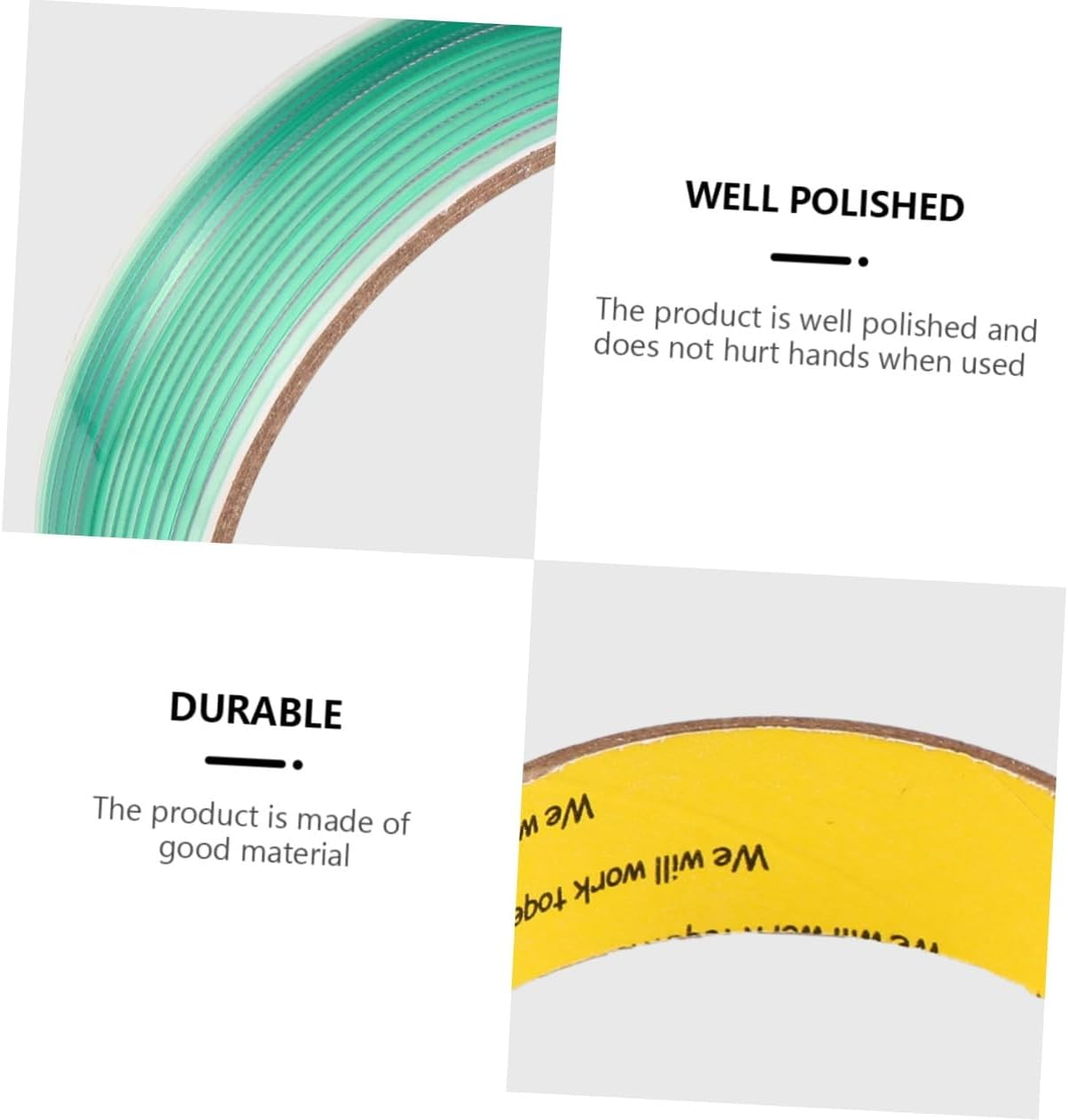 HANABASS 2Pcs Car Vinyl Film Cutting Tool Traceless Tape for Vehicle Wraps Lightweight Easy to Use for Changing and Decoration image number 1