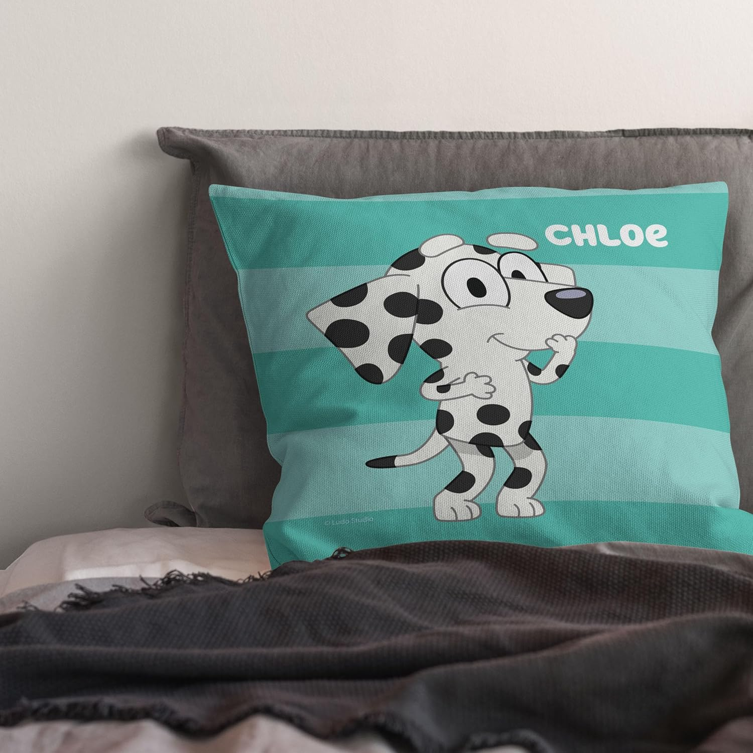 Northwest Bluey Pillow, 18" X 18", Roll Call Chloe - Roll Call Chloe image number 6