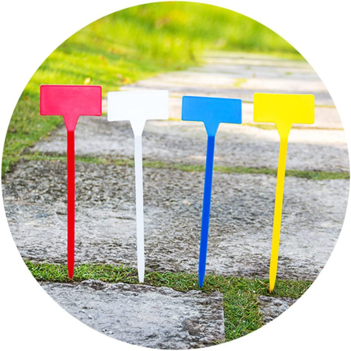 10Pcs Plant Labels Nursery Garden Tags Markers for Flower Plant Gardening Insert Card Re-Usable Small