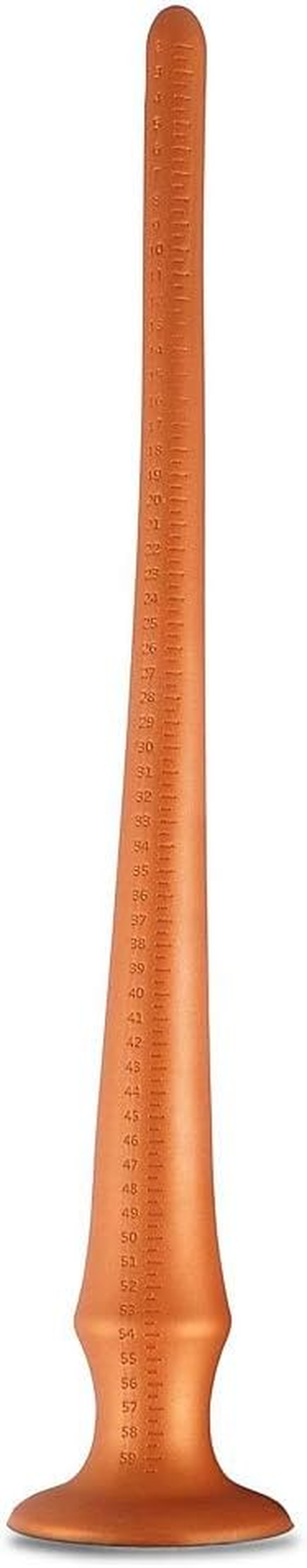 Sex Factory Super Long Anal Plug Dildo, Flexible Liquid Silicone Butt Plug with Strong Suction Cup Vaginal Prostate Massage Stimulation for Men and Women (Small) image number 2