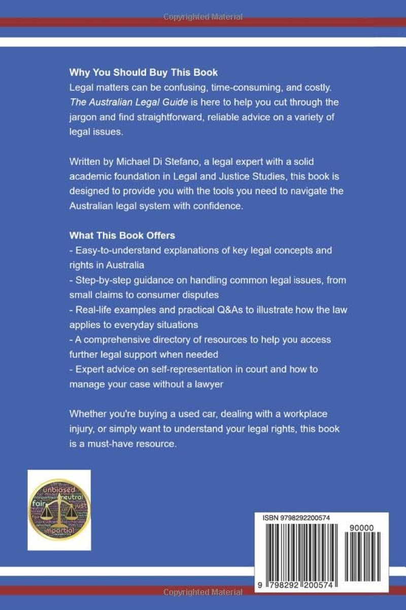 Your Australian Legal Guide: Understanding Everyday Legal Issues in Plain English image number 1