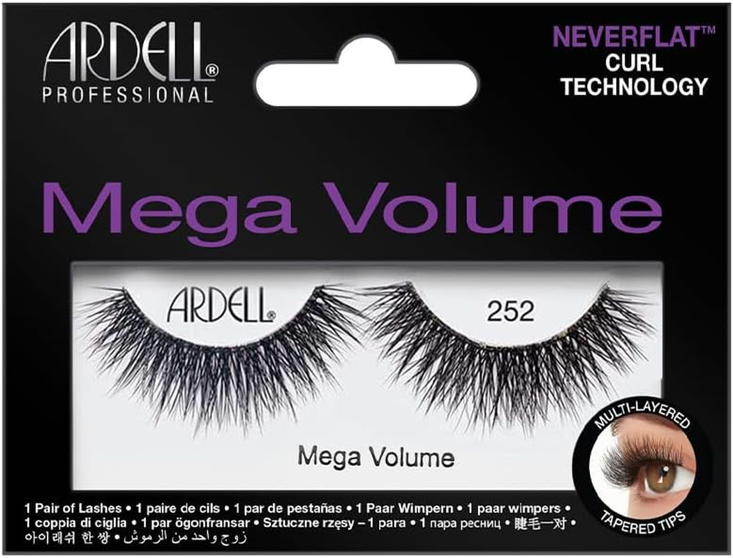 Ardell Mega Volume Lashes, 252 Black
