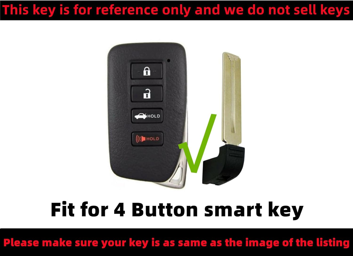 TPU Key Fob Cover Compatible with 2013-2021 Lexus Es300H ES350 GS350 Gs450H Is200T IS300 IS350 LX570 Nx200T Nx300H RC350 RX350 Rx450H (Black/Grey) image number 1