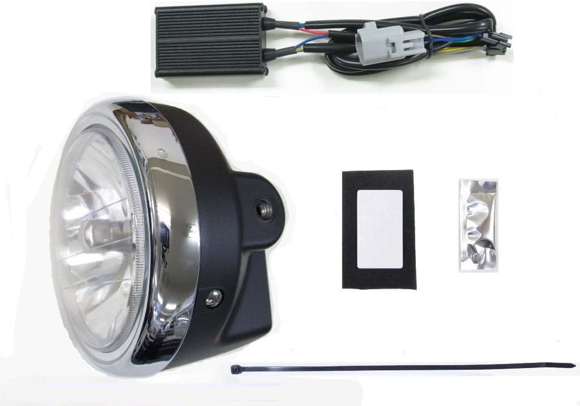 PROTEC 64026-30 LED Multi Reflector Headlight Kit, 3000K 25~W230/Megro S1 LBH-K06