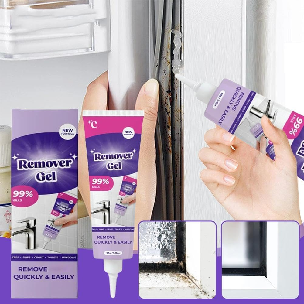 Mold Stain Remover Gel, Mold Remover Gel, Mold Gel Remover,Household Cleaning Gel for Kitchen Bathroom Cleaner (1Pc) - 1Pc image number 3