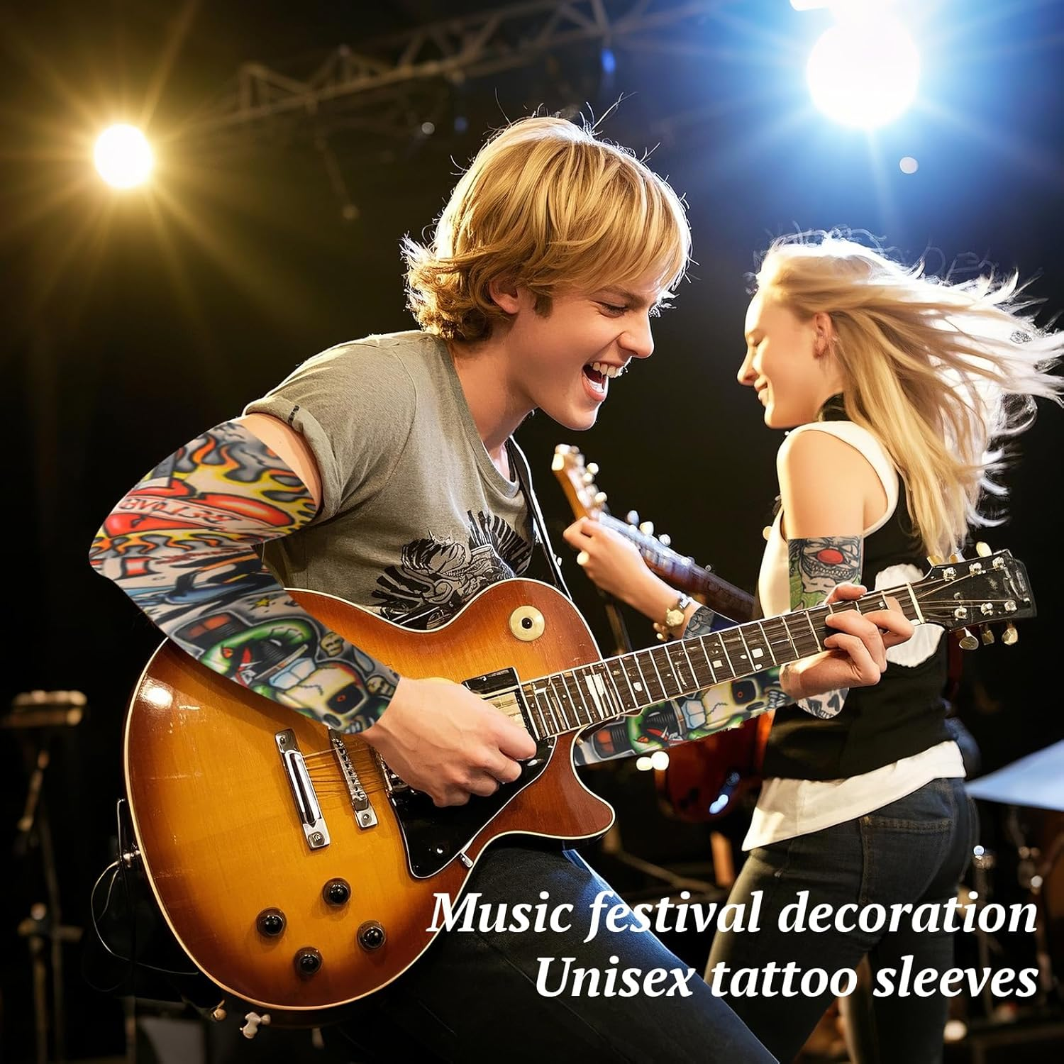 RUIOMII Kids Tattoo Sleeves image number 1