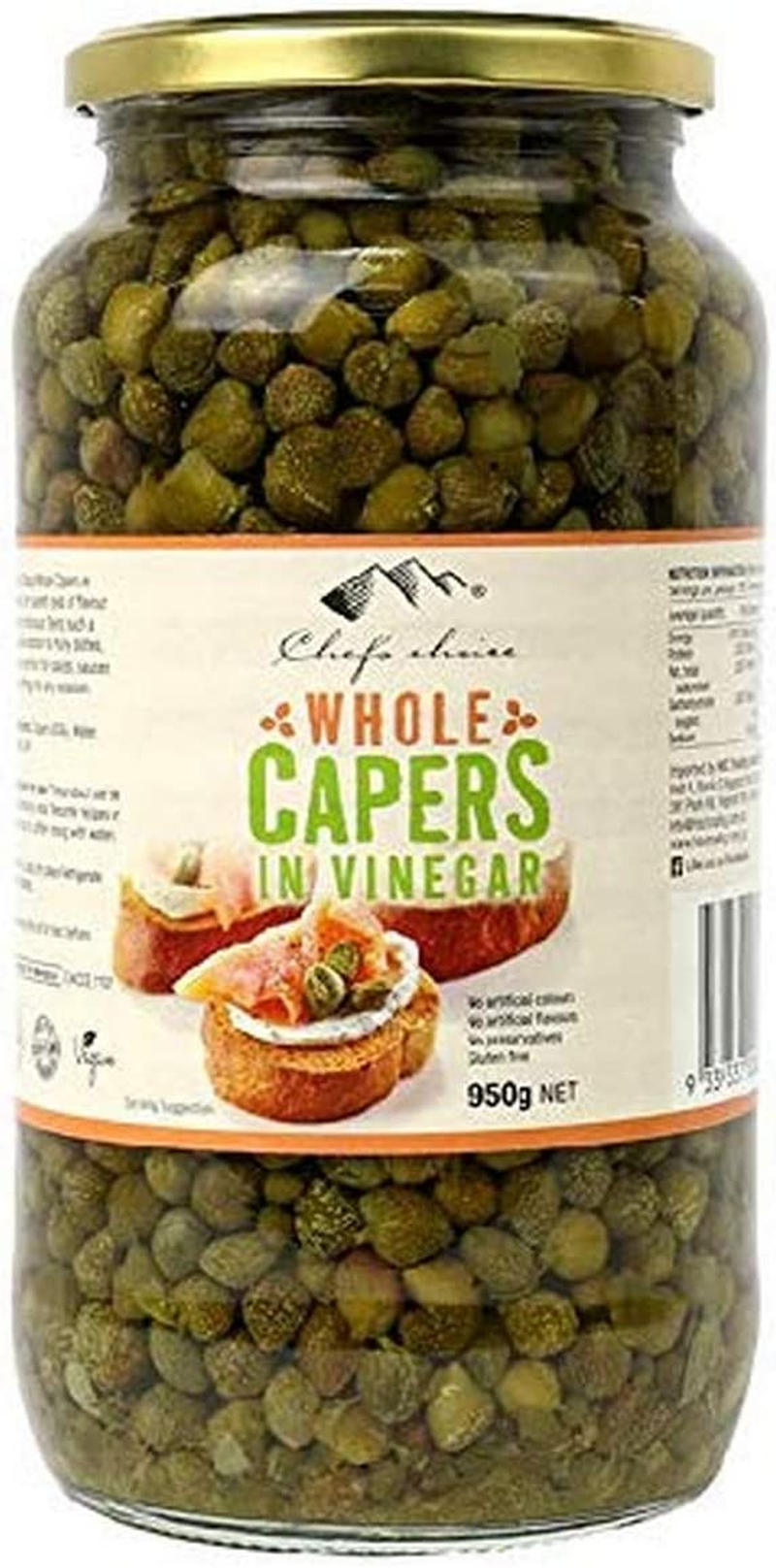 Chef'S Choice Whole Capers in Vinegar 950 G image number 3