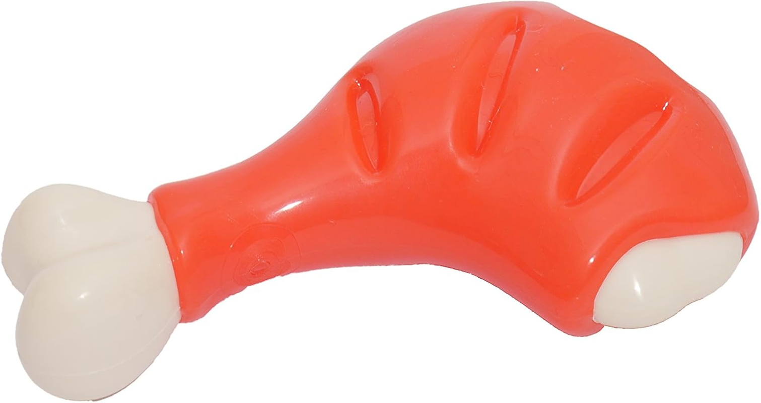 Rosewood Tough Toys Meaty Chicken Takeaway Leg Dog Toy, Small image number 5