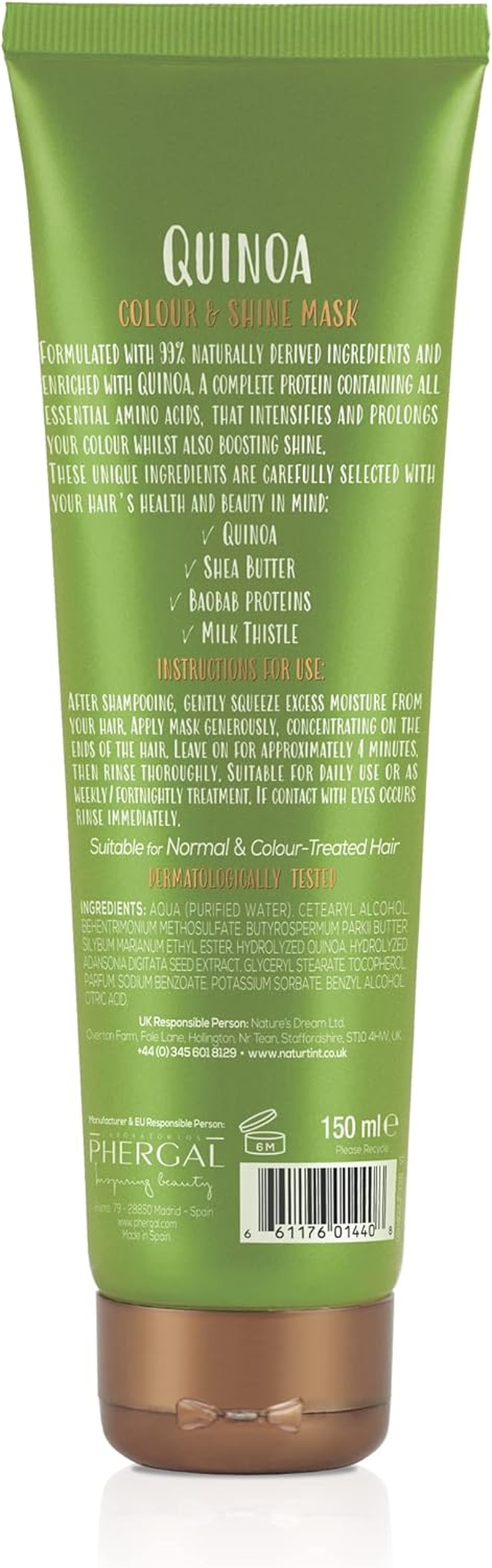 Naturtint Hair Food Quinoa Colour & Shine Mask image number 5