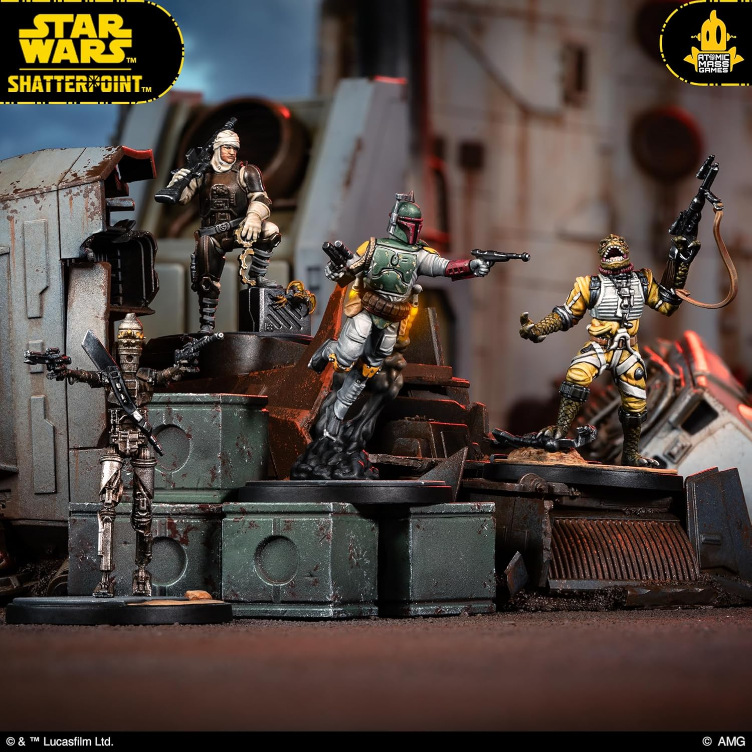 Asmodee North America Star Wars Shatterpoint We Don&rsquo;T Need Their Scum Squad Pack Board Games image number 2